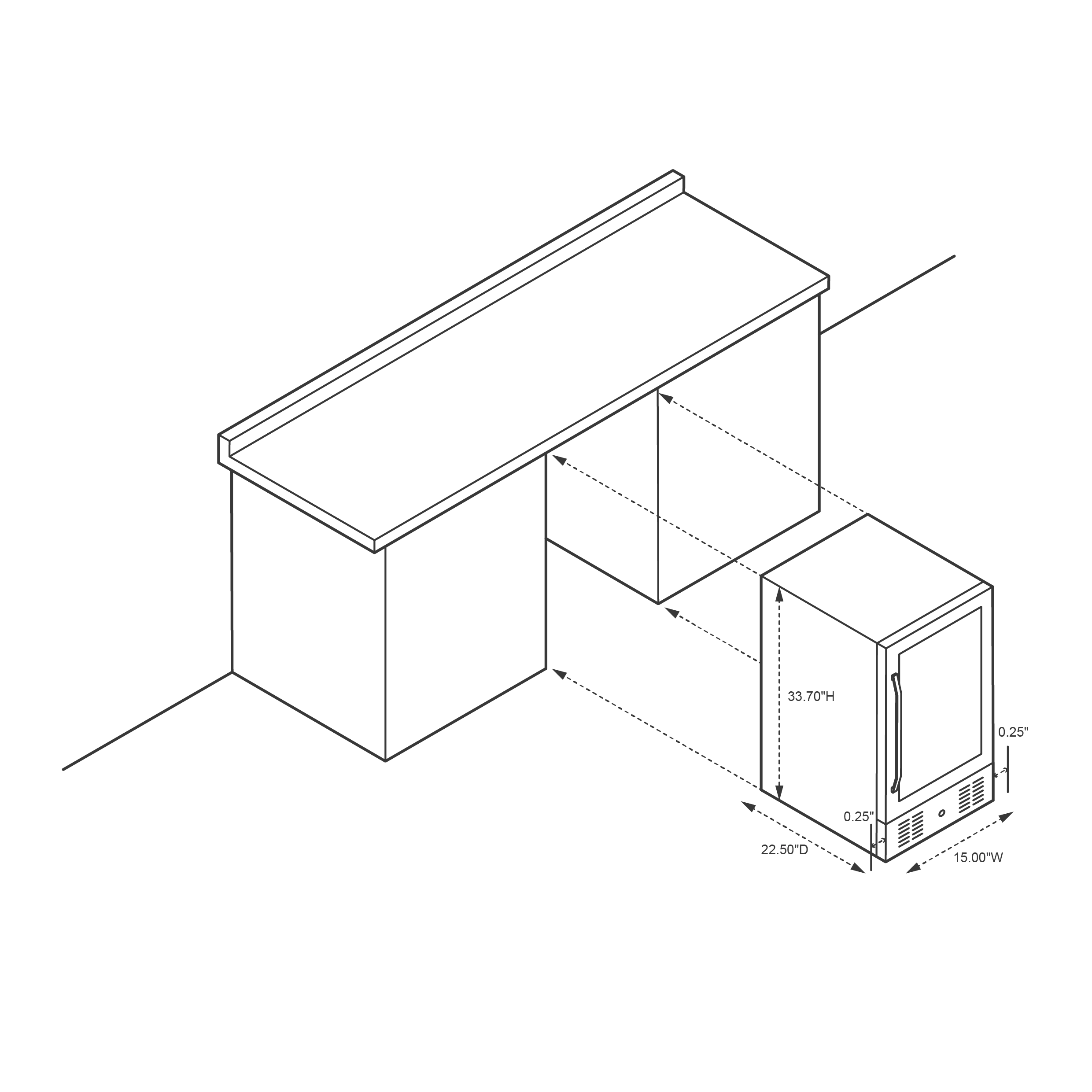2025 Newair® Refrigerador de Vinos Empotrable Negro – 29 Botellas – 14,8