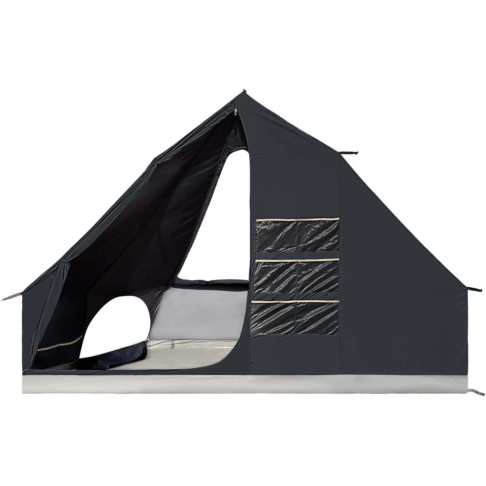 2025 KingCamp Tienda interior para Khan Palace – Cabina de descanso oscurecedora con ventilación de malla, suelo impermeable y espacio para 2 personas