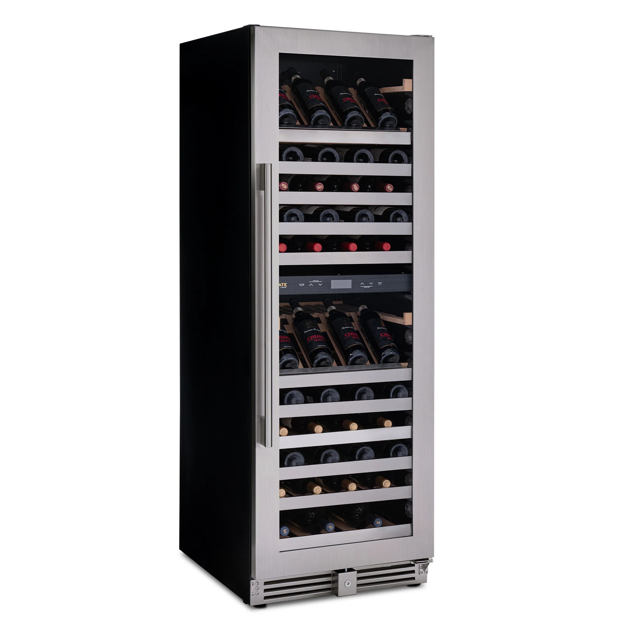 2025 Refrigerador de Vinos Independiente Newair ESTATE – Acero Inoxidable (160 botellas)