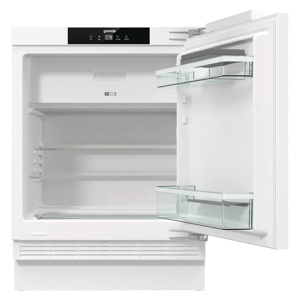 2025 Refrigerador Gorenje EB con puerta fija y control electrónico