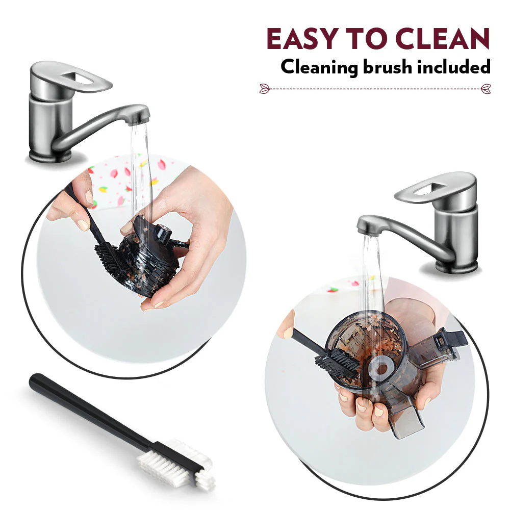 2025 Extractor de jugos Borosil Smart Juice Slow Juicer