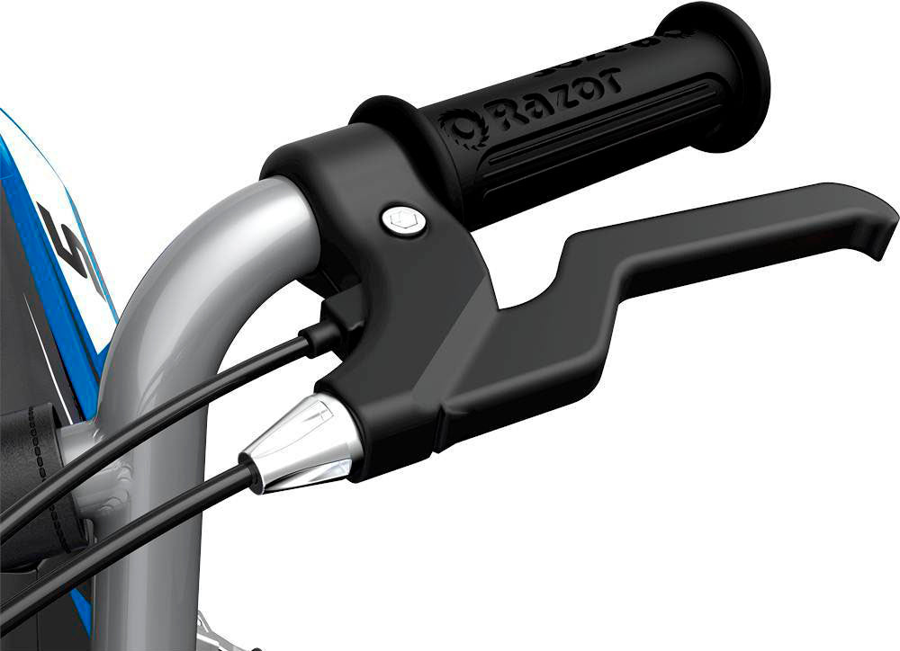 2025 Bicicleta Eléctrica Razor MX350 Dirt Rocket, Azul, Velocidad Máxima de 22 km/h y Alcance de hasta 11 km – Tamaño Pequeño