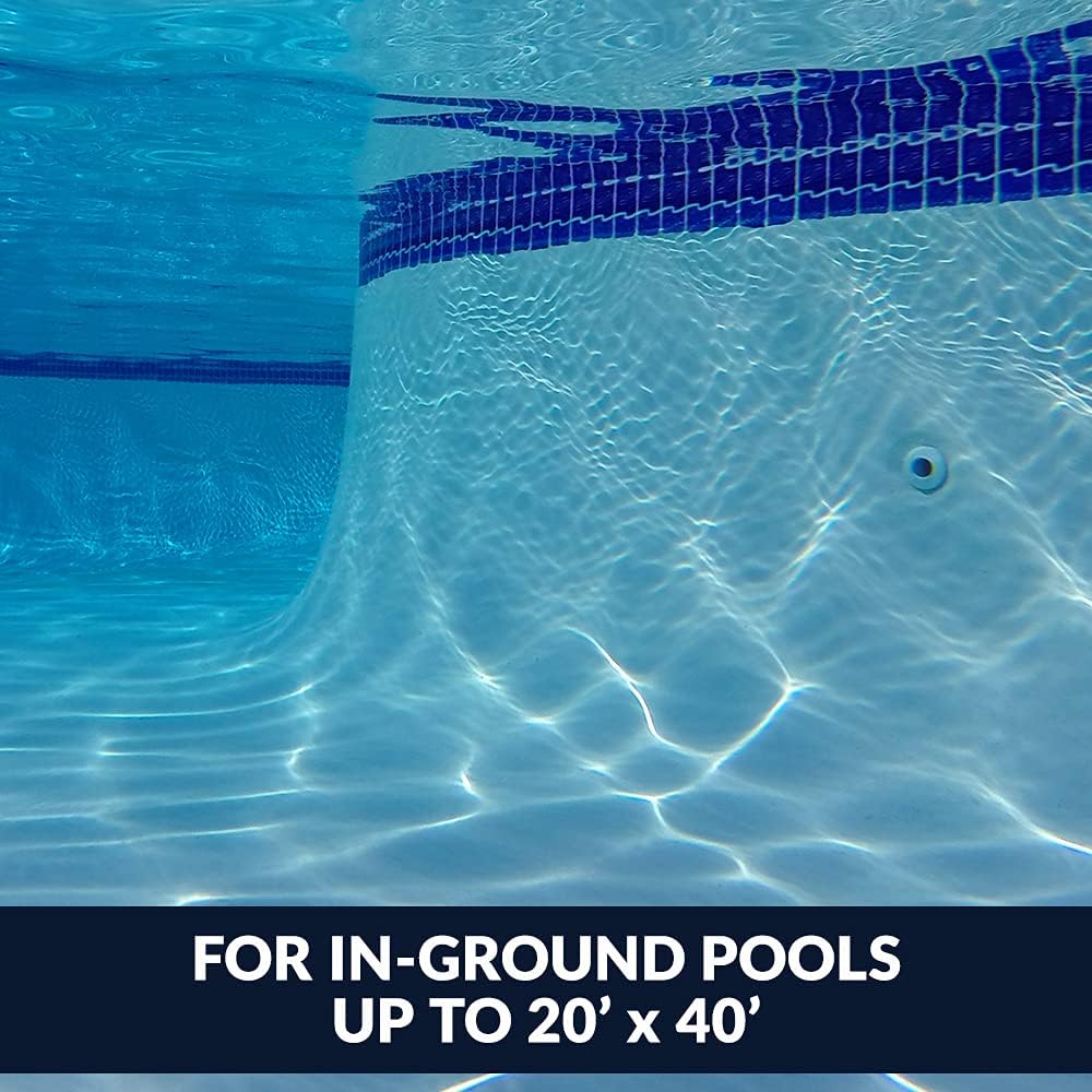 Hayward W3PVS20JST Poolvergnuegen Limpiador de Piscinas por Succión para Piscinas Enterradas de hasta 4.8 x 9.7 m (Aspiradora Automática para Piscinas)