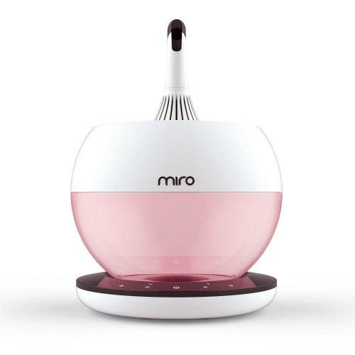MIRO-NR08M Humidificador Sanitario Modular Totalmente Lavable, Para Habitación Grande, Fácil de Limpiar, Fácil de Usar, Luma Touch – Humidificador de Niebla Fría de Alta Gama. Control Táctil, Luces LED de Colores, Humidificación Potente