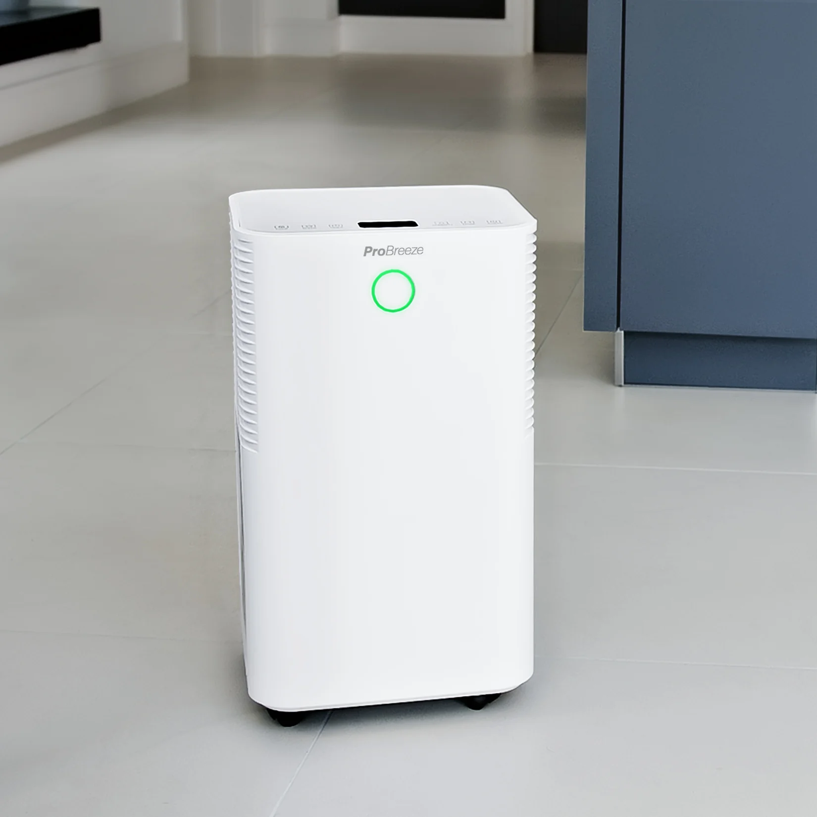 Deshumidificador silencioso y de bajo consumo OmniDry 12L – Blanco