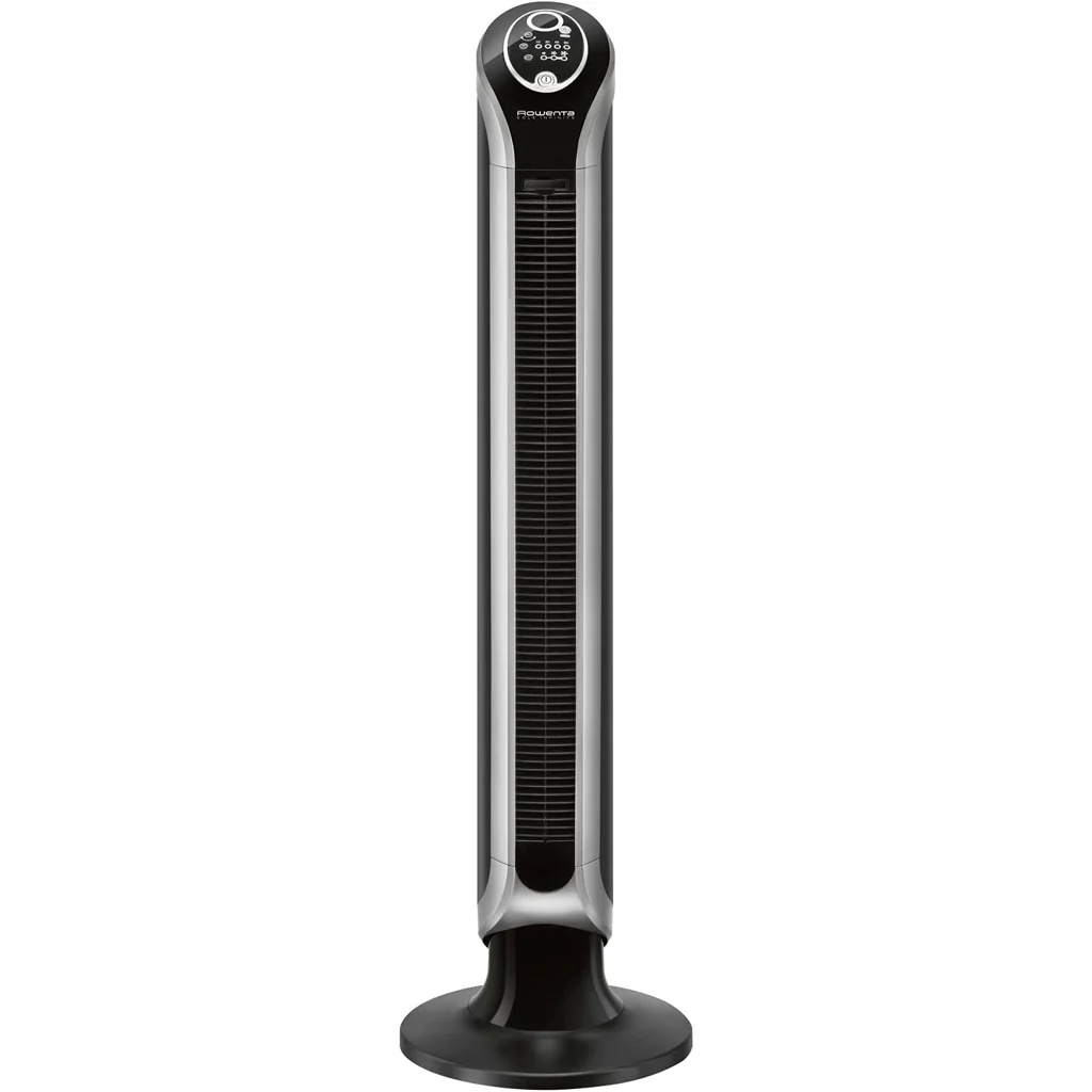 2025 Rowenta VU6670 Eole Infinite Ventilador de Torre Negro
