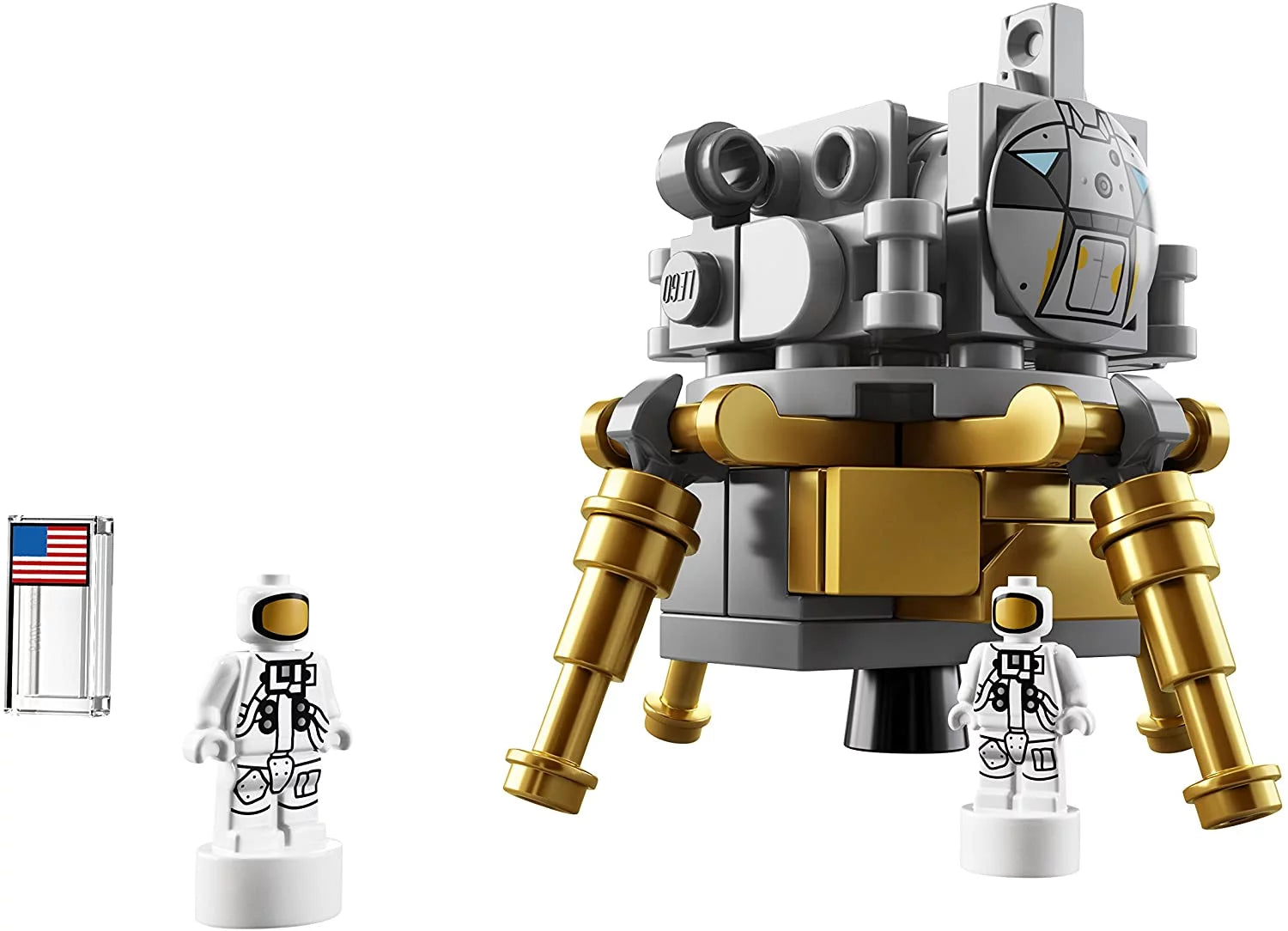 LEGO Ideas NASA Apollo Saturn V 92176 – Modelo de Cohete Espacial para Niños y Adultos, Kit de Construcción Científico (1969 Piezas)