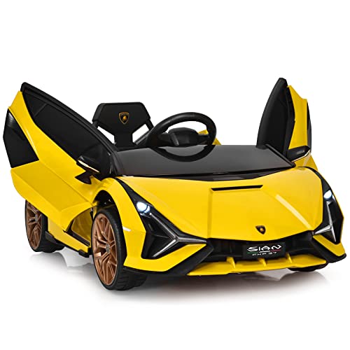 Lamborghini Licenciado Eléctrico con Suspensión y Bluetooth