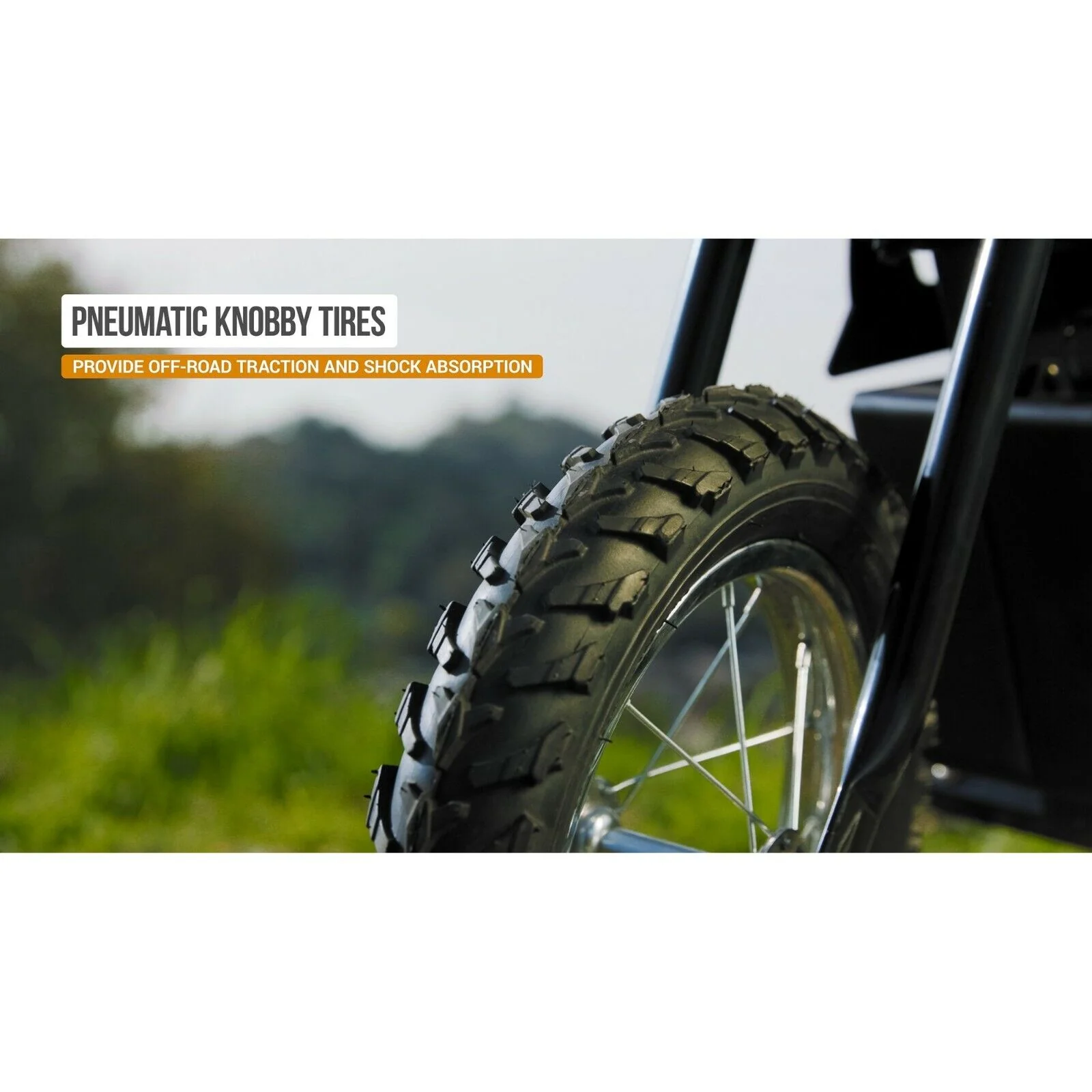 2025 Moto Cross Eléctrica para Niños Razor Dirt Rocket MX125 - Negra