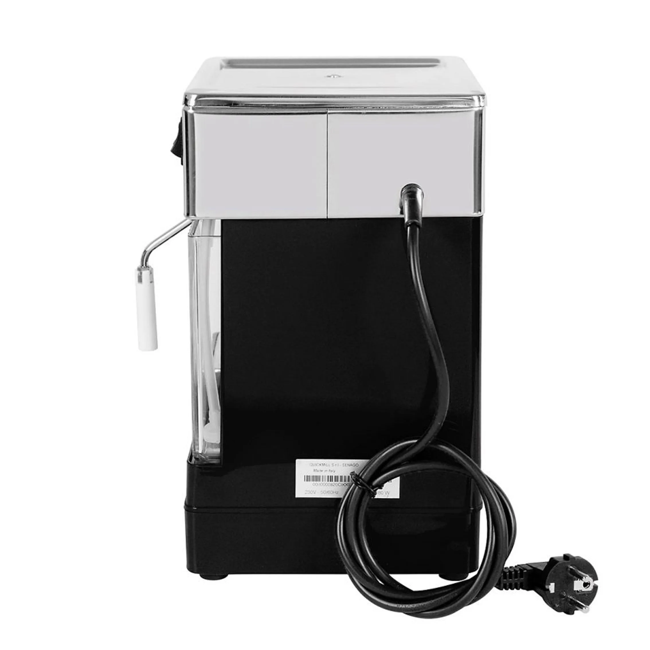 2025 Quick Mill Stretta negra – Máquina de espresso compacta con thermoblock