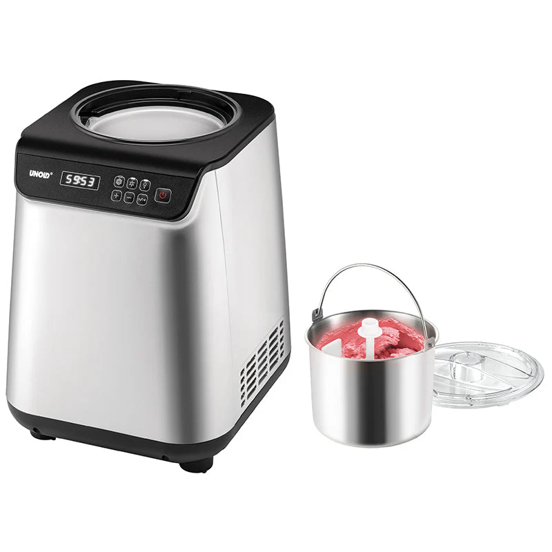 2025 Máquina para hacer sorbetes Uno con libro de recetas 1,2 L