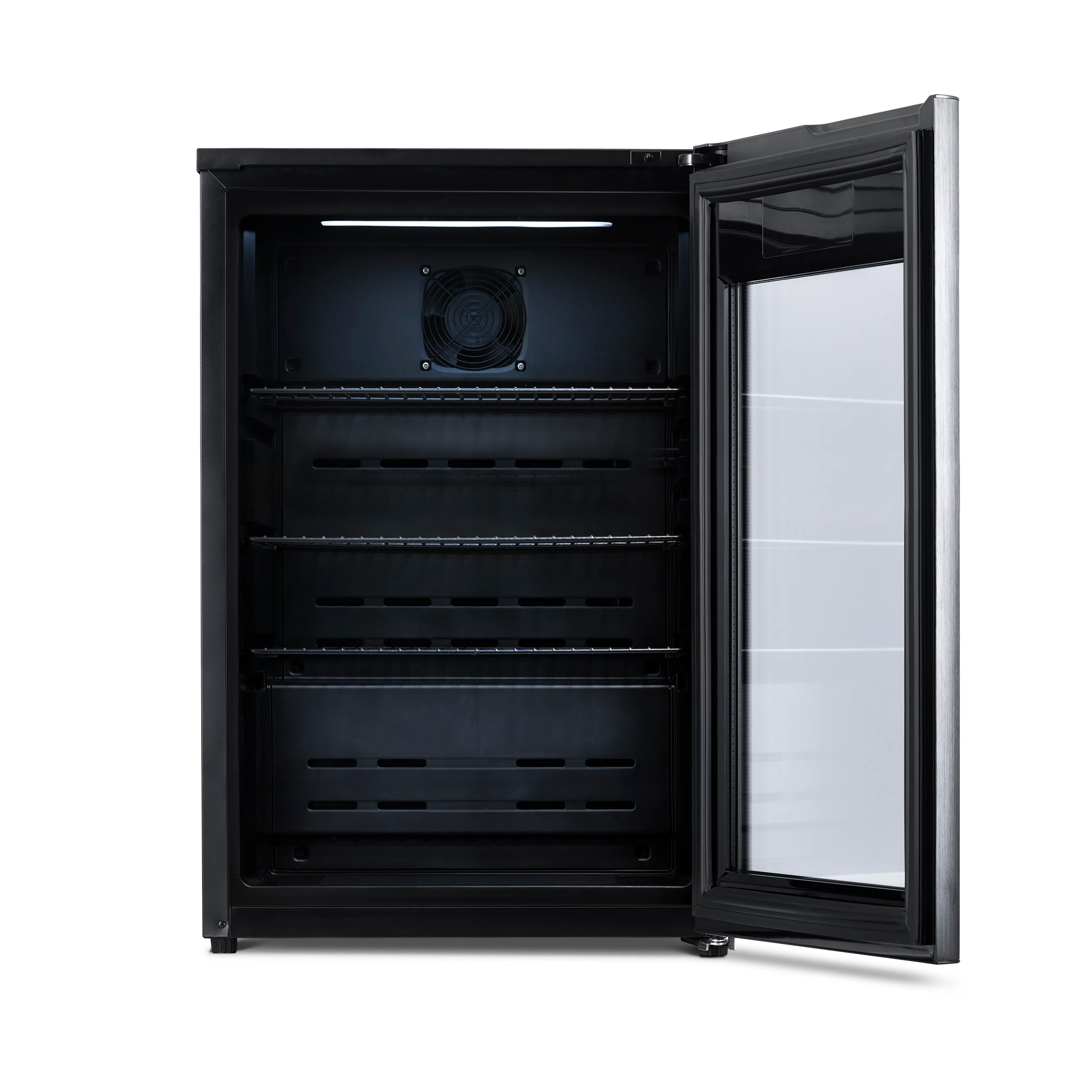2025 Newair® Refrigerador de Bebidas Negro Independiente para 125 Latas con Función de Congelación Rápida – 22,1”