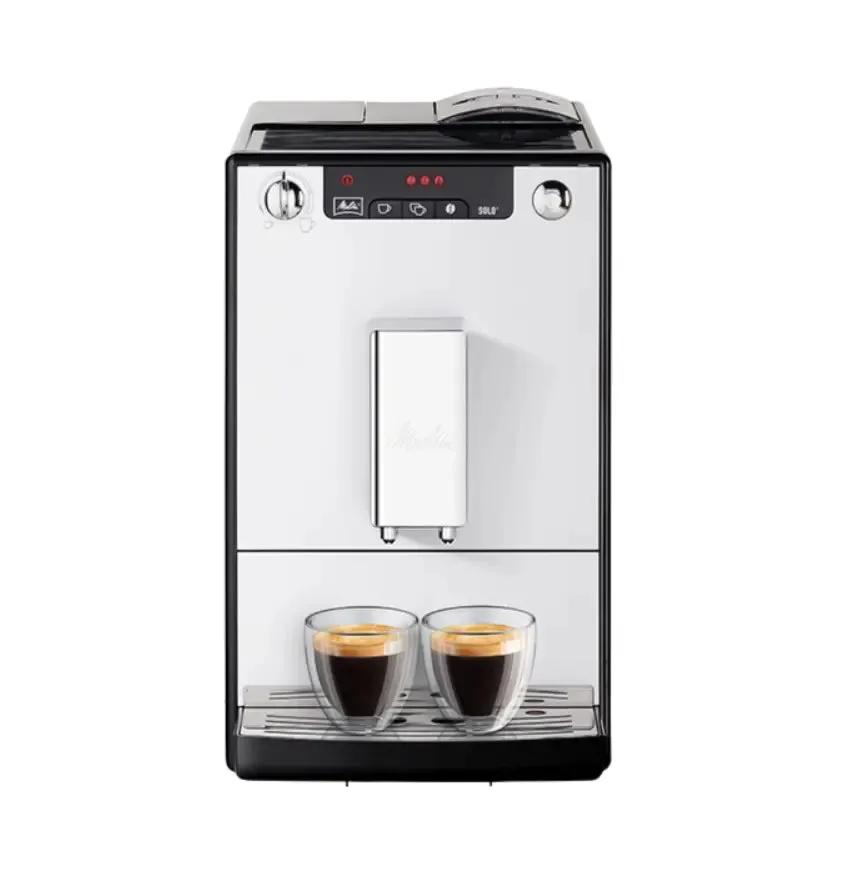 2025 Melitta Caffeo Solo E 950-203 cafetera automática completa, plata-negro