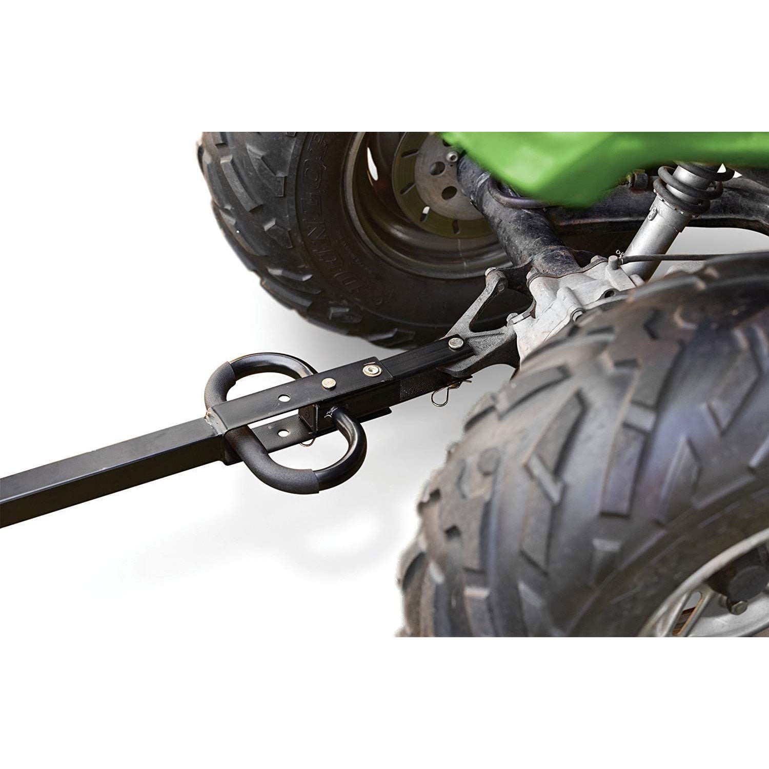 Carretilla utilitaria de acero Gorilla Carts con capacidad de 1200 libras y paneles laterales desmontables