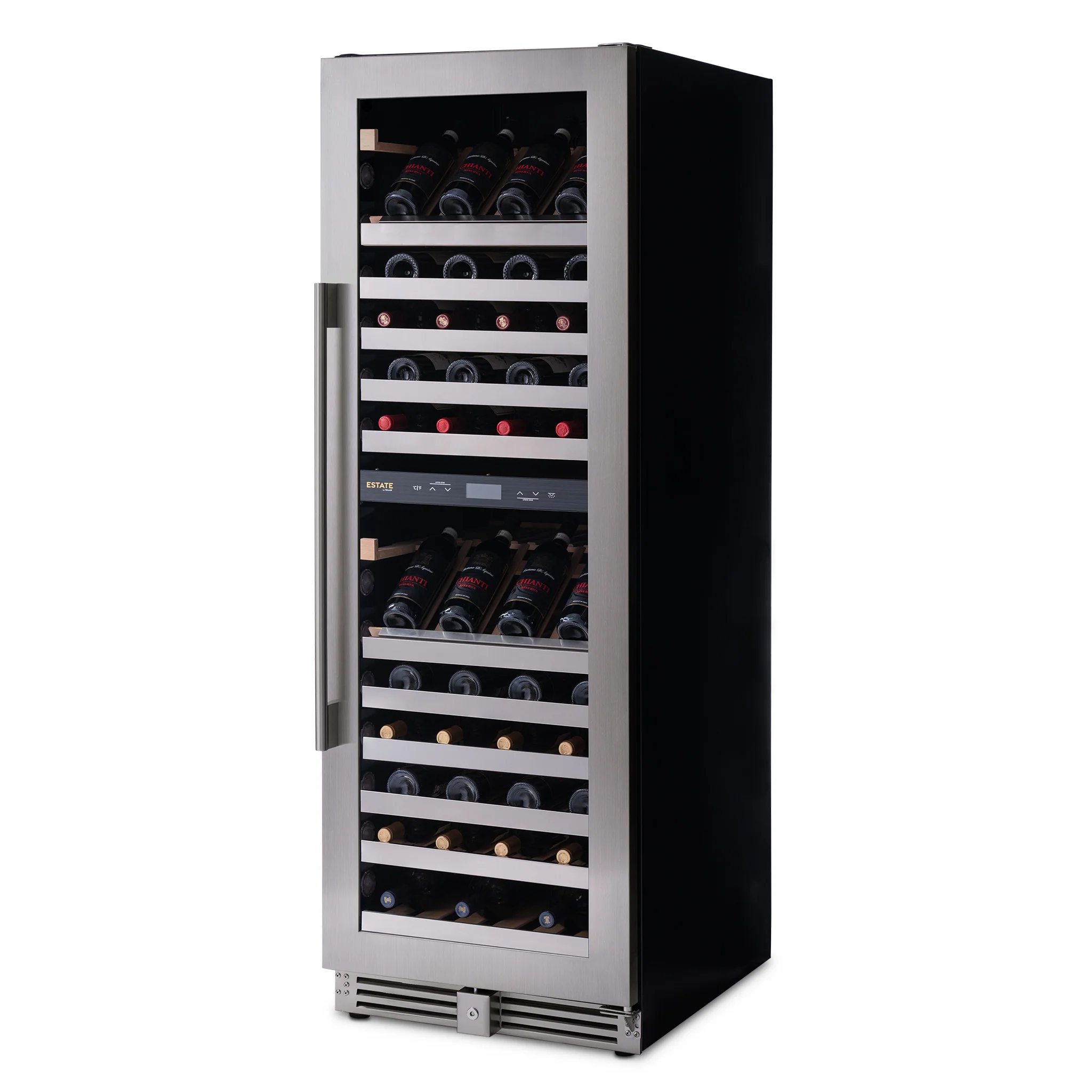 2025 Refrigerador de Vinos Independiente Newair ESTATE – Acero Inoxidable (160 botellas)