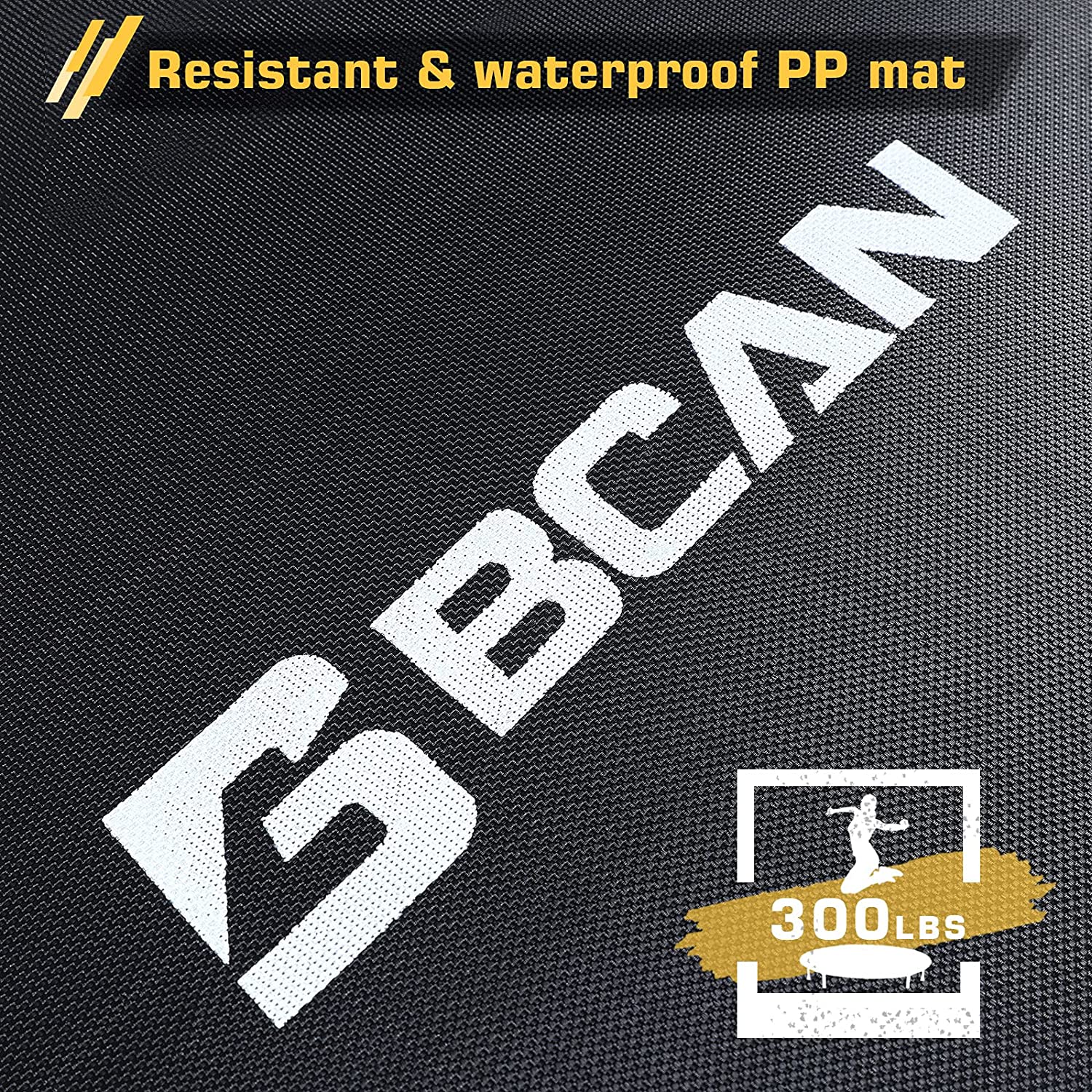 BCAN Trampolín Plegable de 38