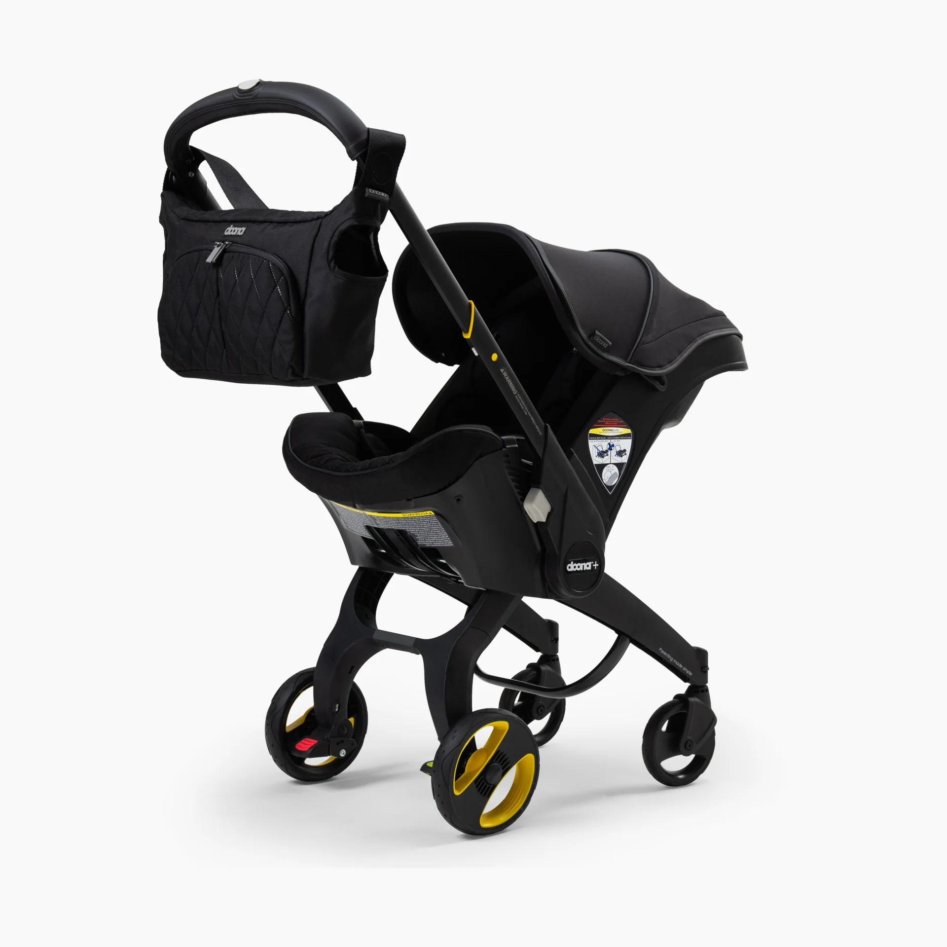 2025 Doona Asiento de Auto para Bebé + Cochecito – Edición Midnight