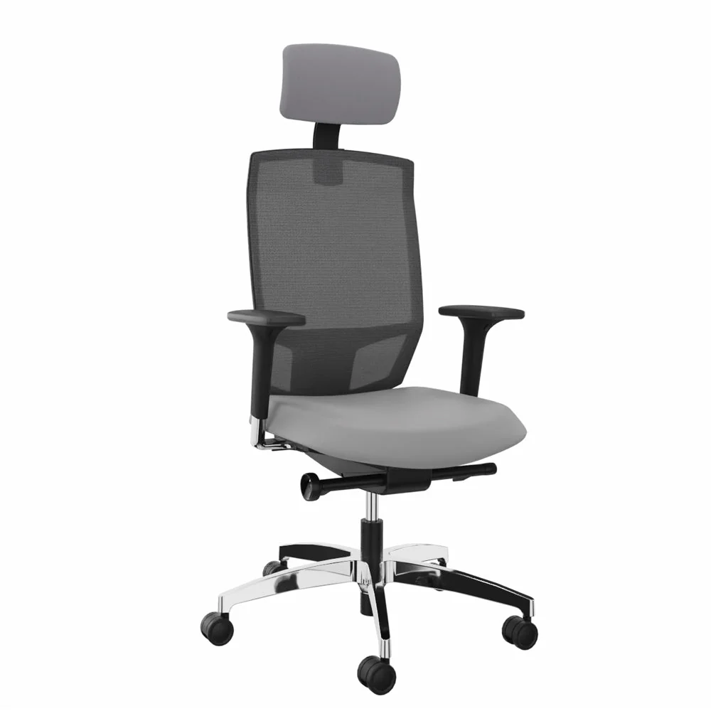 2025 Silla de Oficina Ergonómica Dauphin @JUST EVO MESH AJ 5786 con Reposacabezas – Configurable