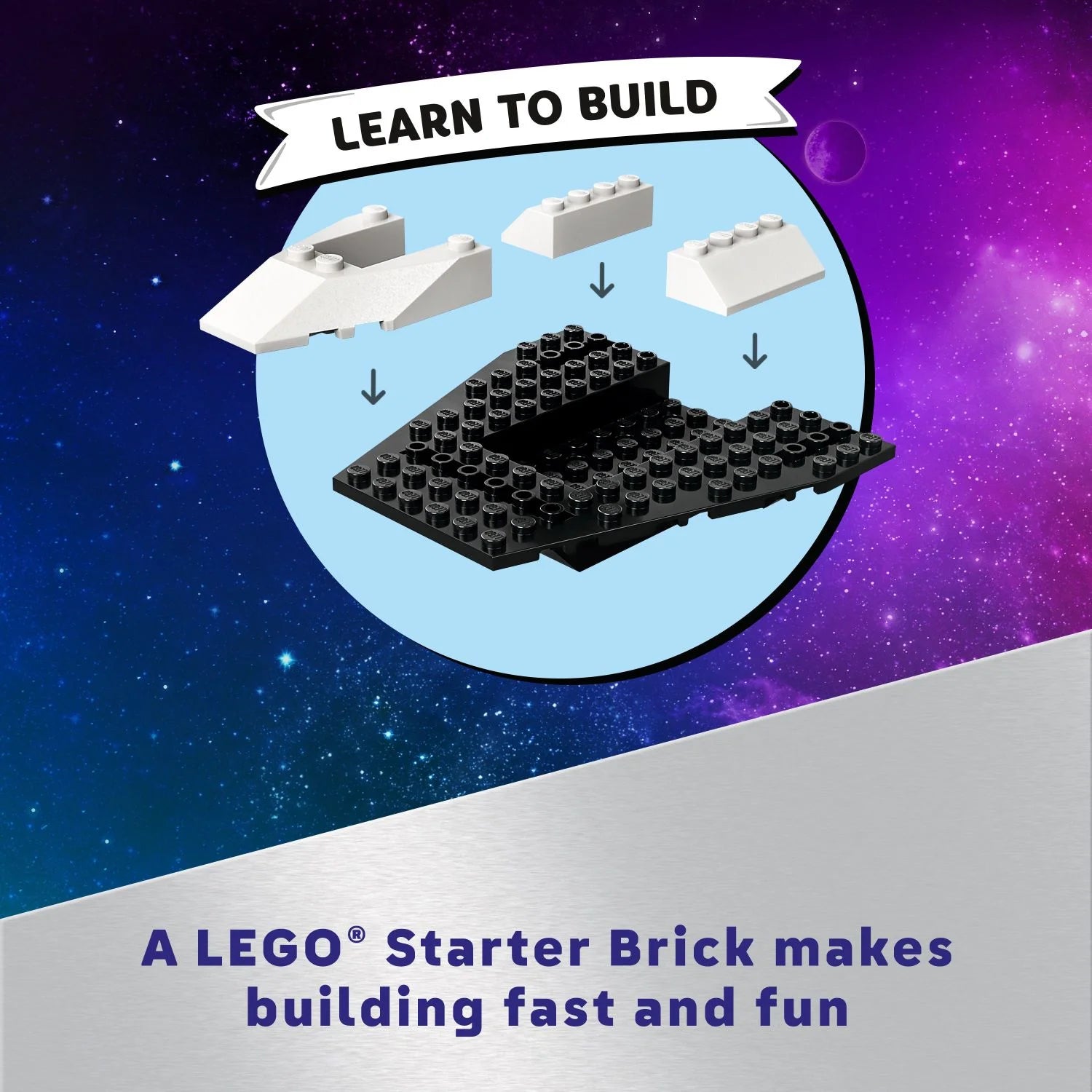LEGO City Nave Espacial y Descubrimiento de Asteroides, Set de Construcción de Juguete, Regalo para Niños de 4 Años en Adelante que Aman el Juego de Imaginación, Incluye 2 Minifiguras de la Tripulación Espacial, Alienígena, Cristales y Juguete de Grú