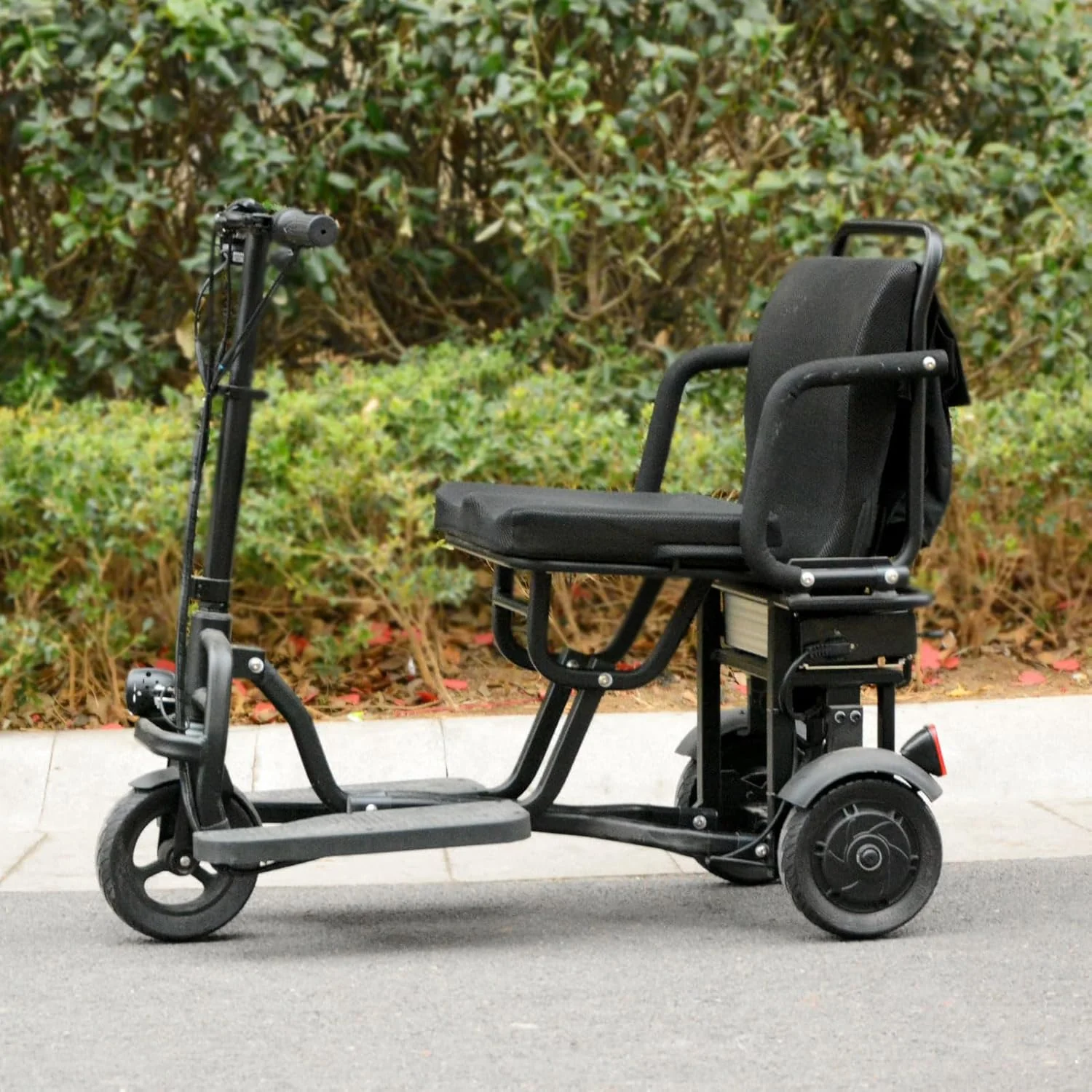 2025 Scooter eléctrico plegable WISGING de 3 ruedas – movilidad práctica para adultos y personas mayores