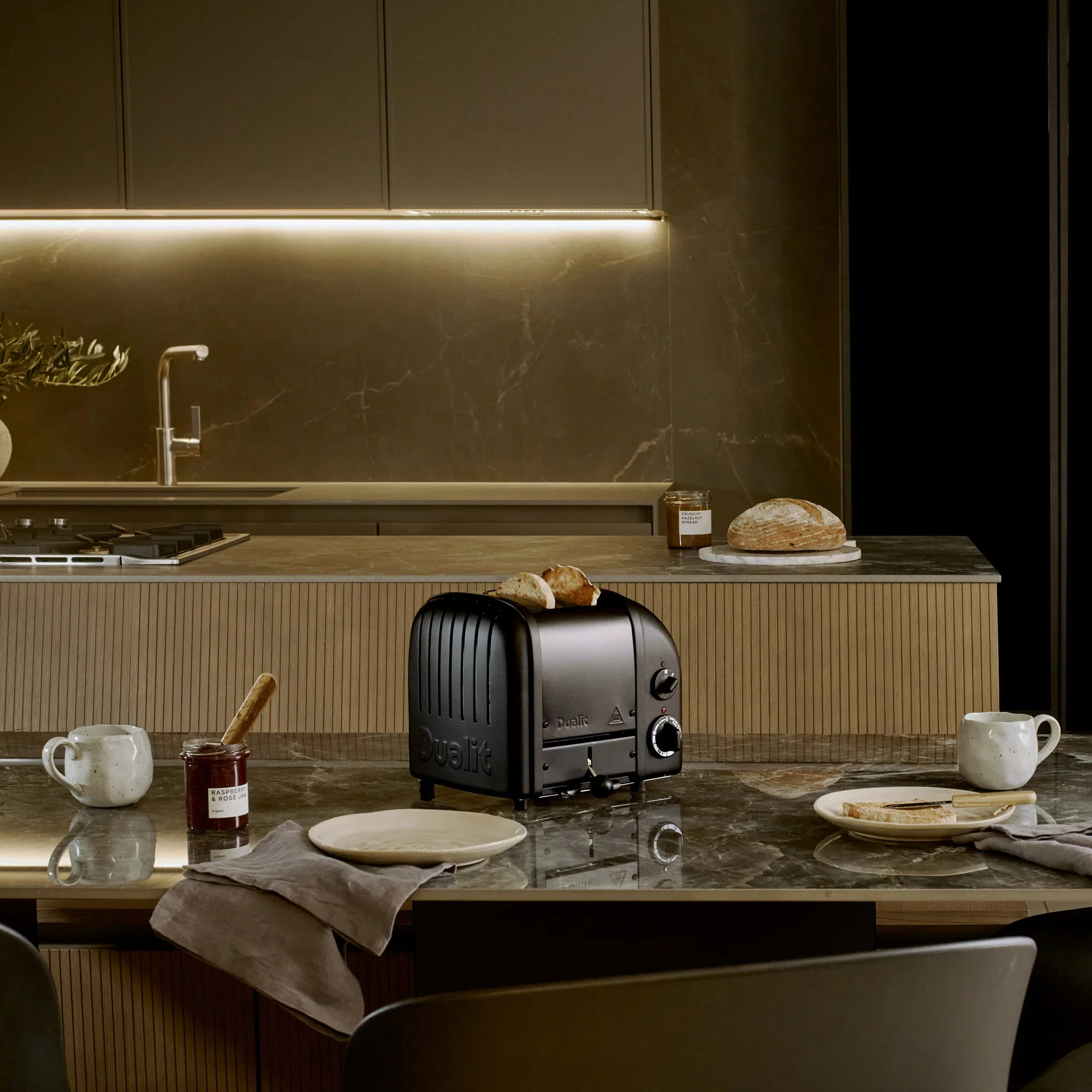 2025 Dualit Classic Tostadora de 2 ranuras Stealth