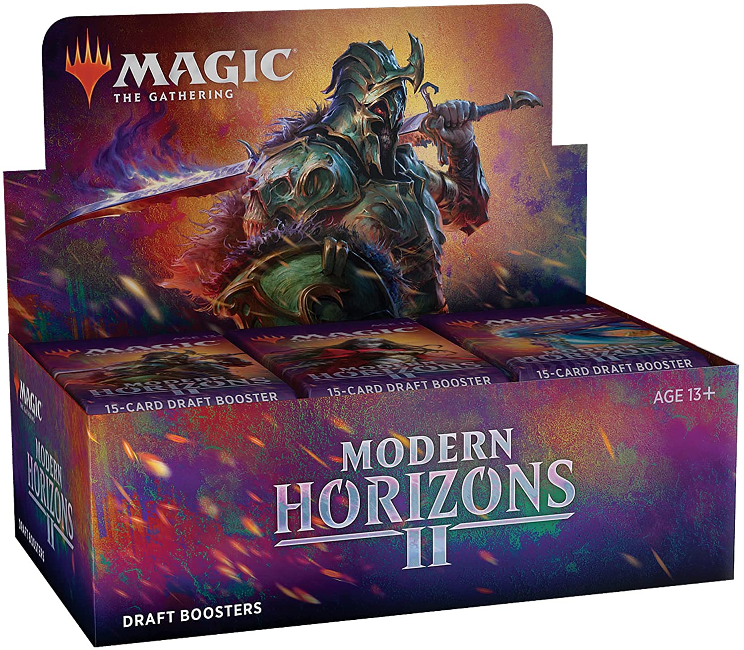 Magic: The Gathering Modern Horizons 2 Caja de Sobres de Draft | 36 Sobres (540 cartas Magic)