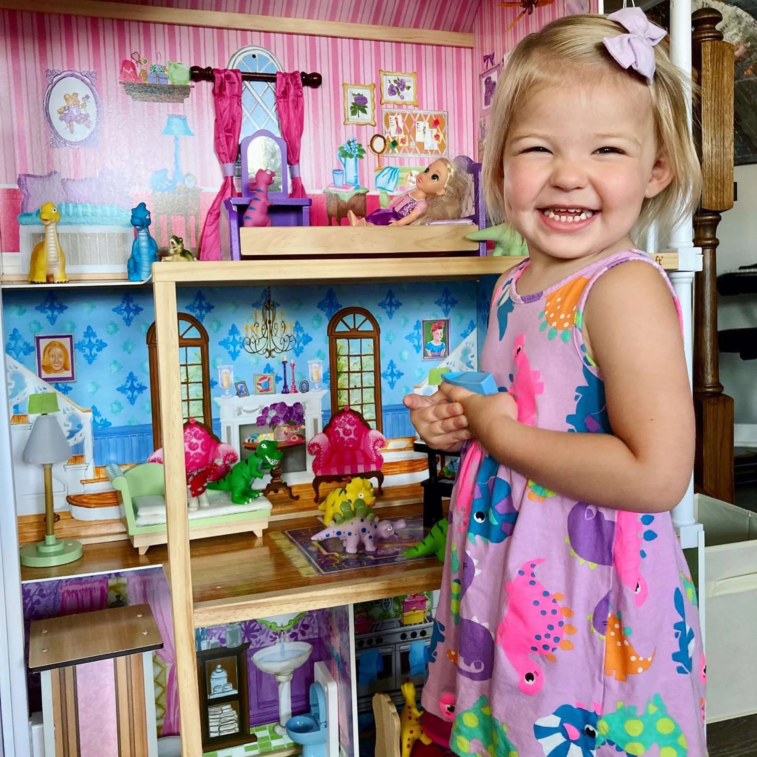 Casa de Muñecas de Madera KidKraft My Dreamy con 14 Accesorios