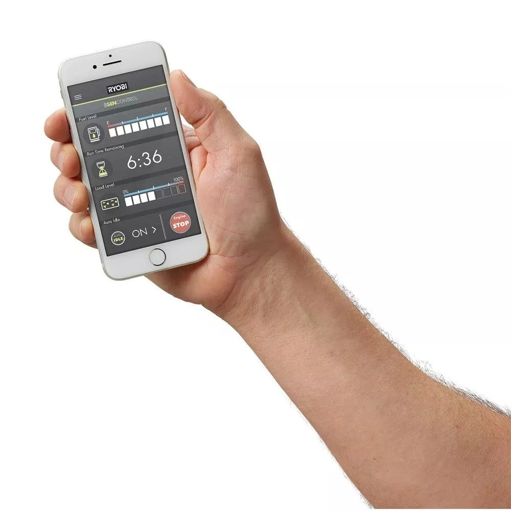 2025 Generador de gasolina súper silencioso de 2,300 watts con conectividad Bluetooth