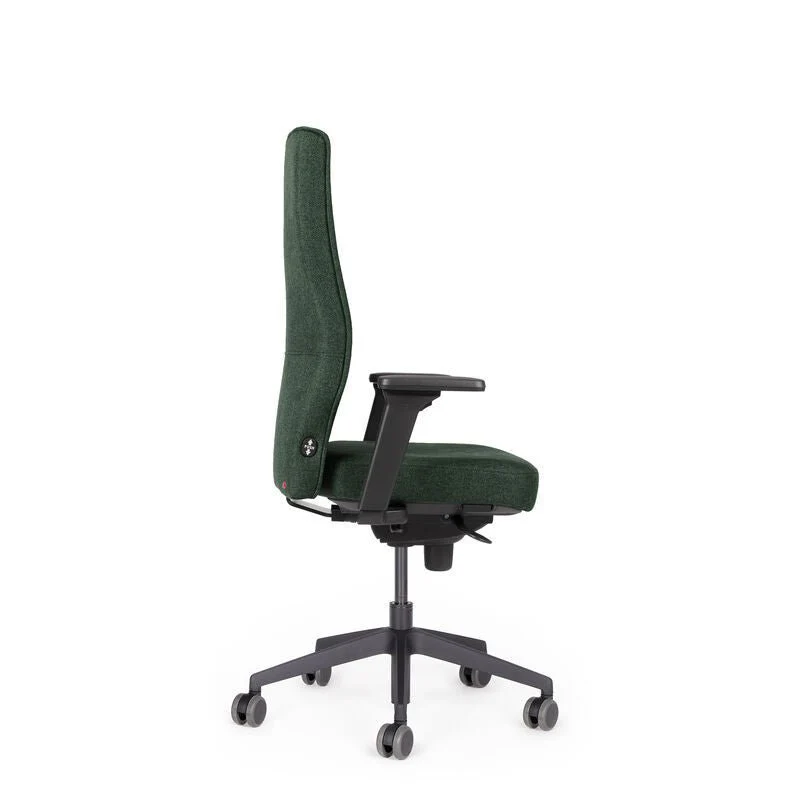 2025 Silla de Oficina Ergonómica lento Genesis | Reposabrazos | Asiento Deslizante | Soporte Lumbar | Tapizado de Lana