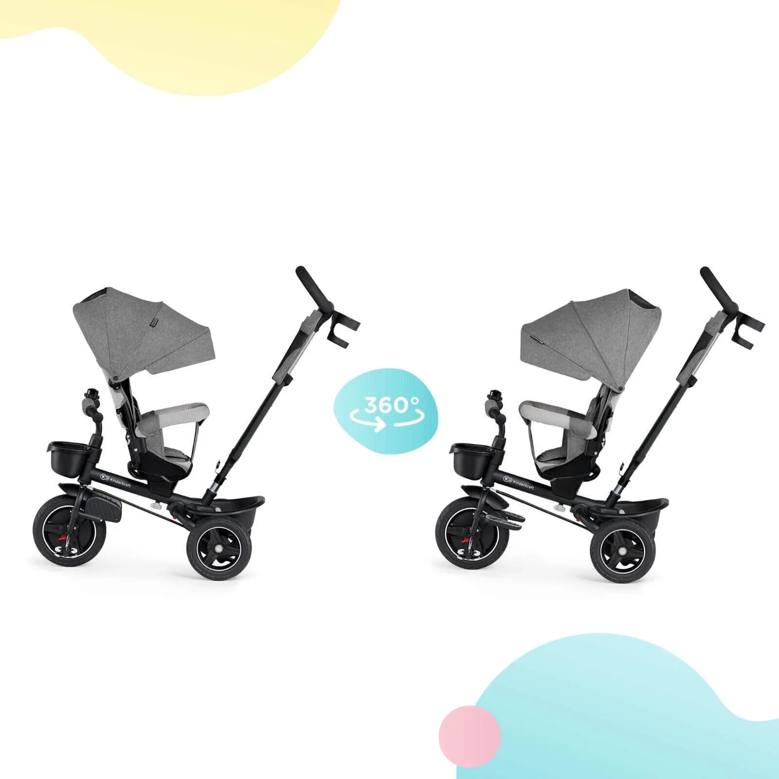 2025 Kinderkraft Spinstep Tricycle