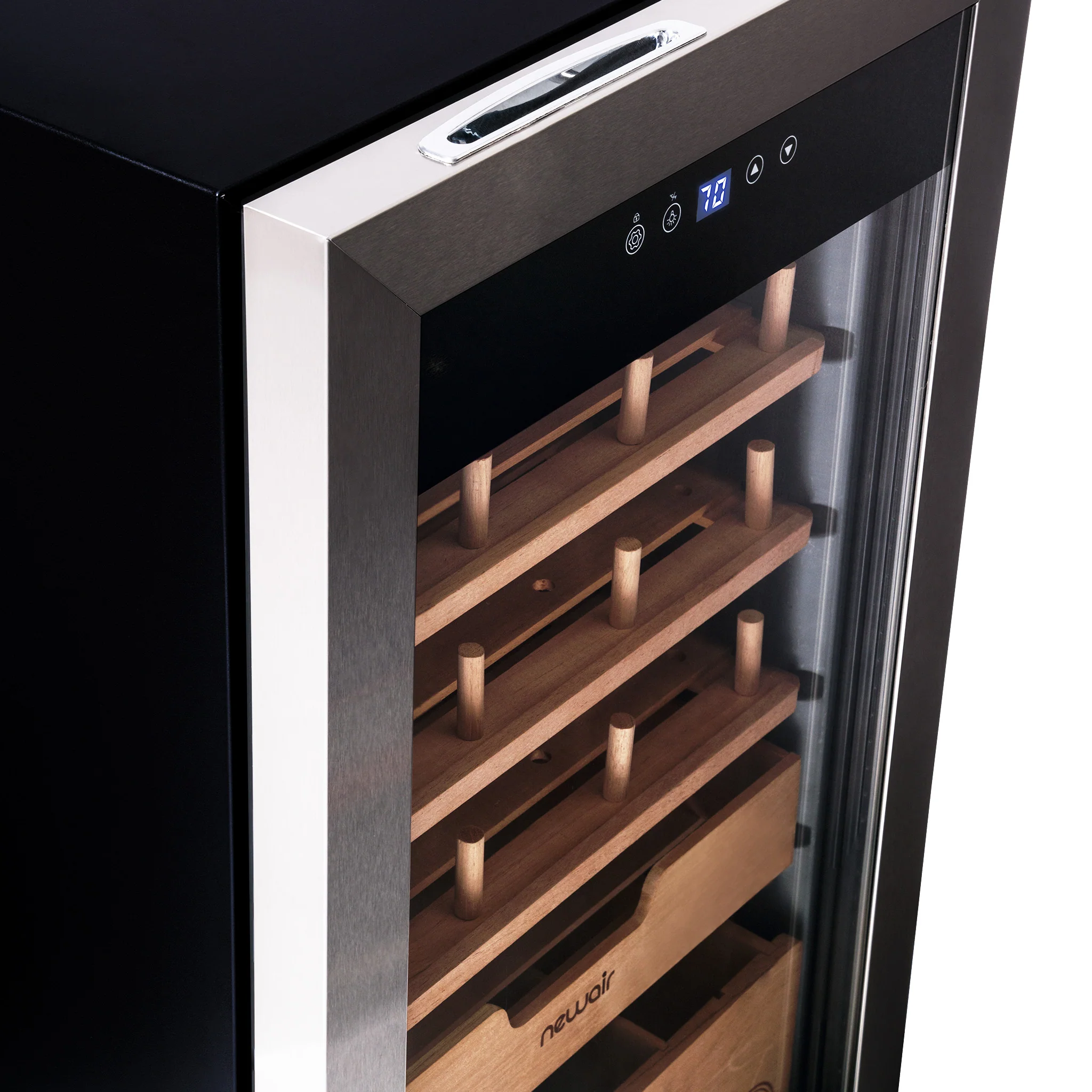 2025 Humidificador eléctrico para puros Newair® x Boveda – Capacidad para 500 puros