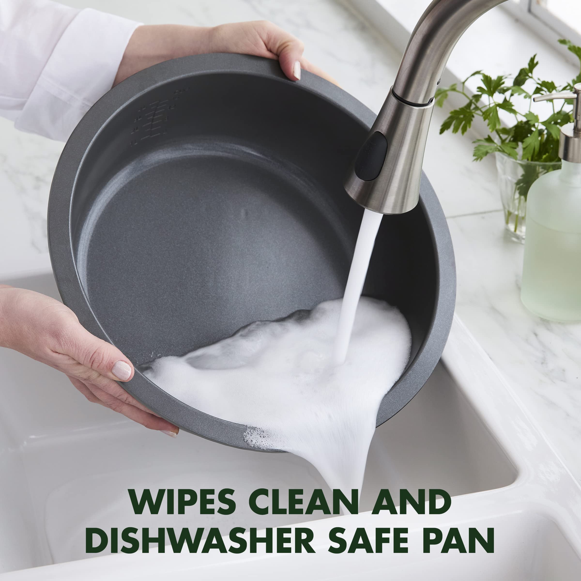 2025 GreenPan Essential Stir Fry Eléctrico, Apta para Lavavajillas