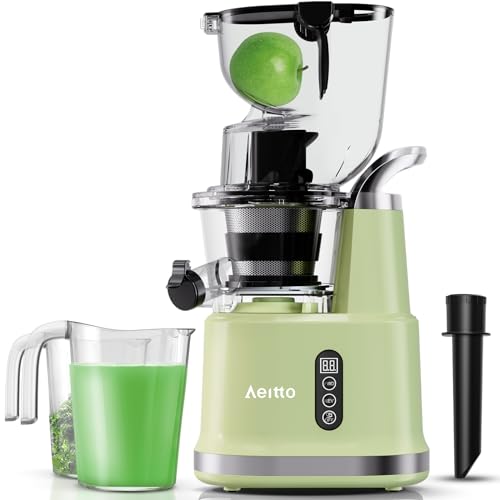 Aeitto Extractor de Jugo Masticador Portátil para Verduras Nutritivas