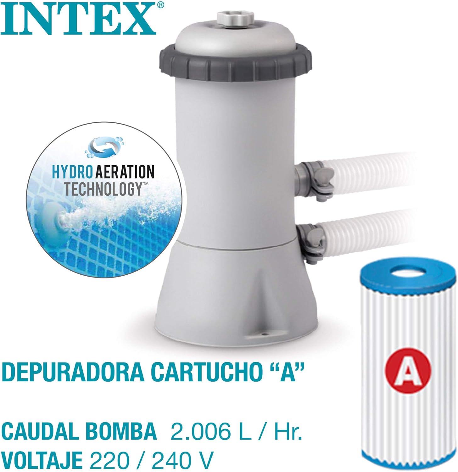 Intex 28271NP – Piscina Desmontable Small Frame 260 x 160 x 65 cm, 2.282 Litros, Azul