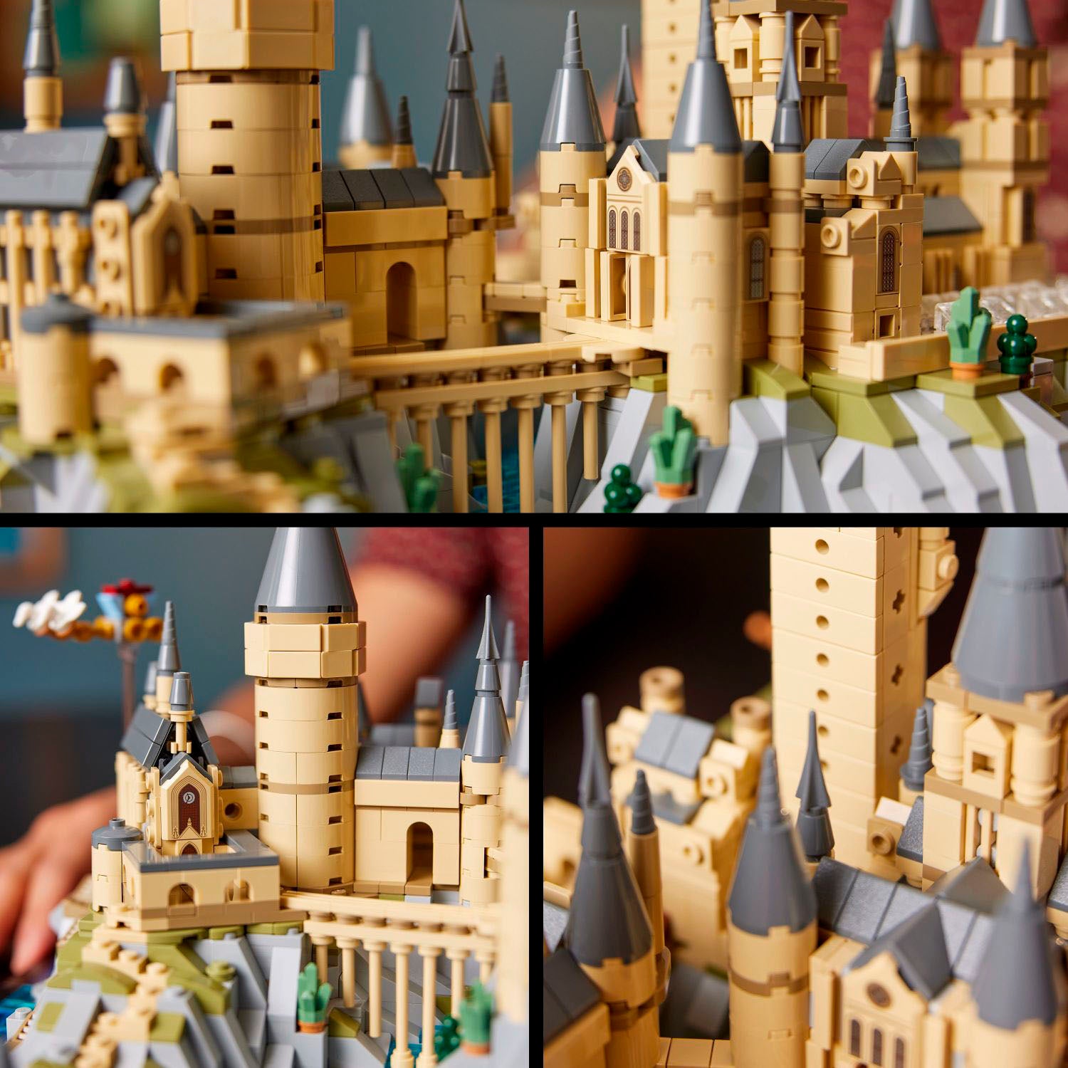 LEGO – Harry Potter Castillo de Hogwarts y Terrenos Set de Construcción Mágica 76419