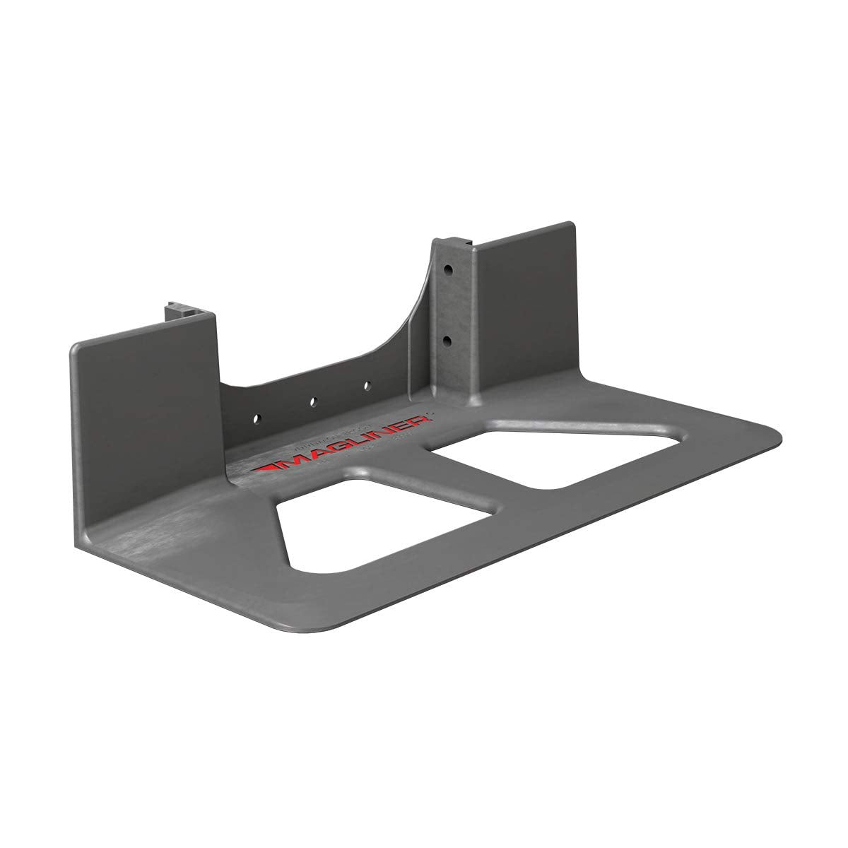 Magline HMK15AUA4 Carretilla de Mano de Aluminio, Asa Vertical en Bucle, Ruedas Neumáticas, Capacidad de 500 lbs