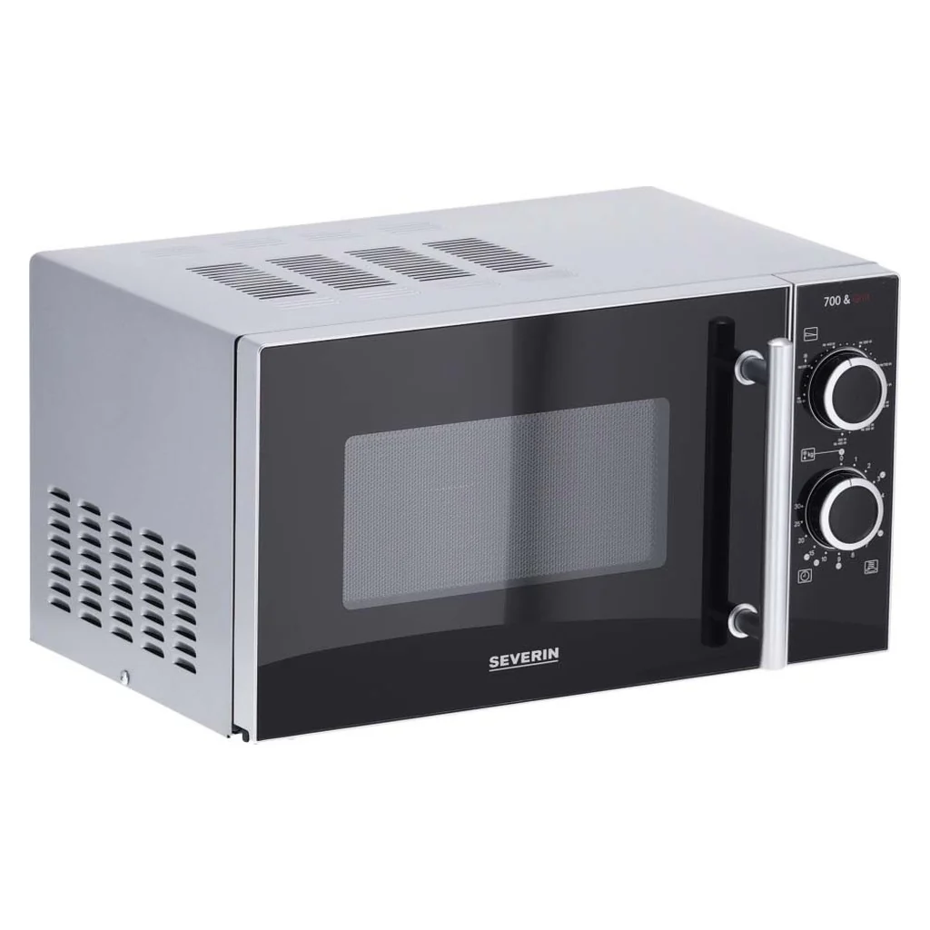 2025 Microondas Severin MW 7771 con grill 700/900 W negro / plata
