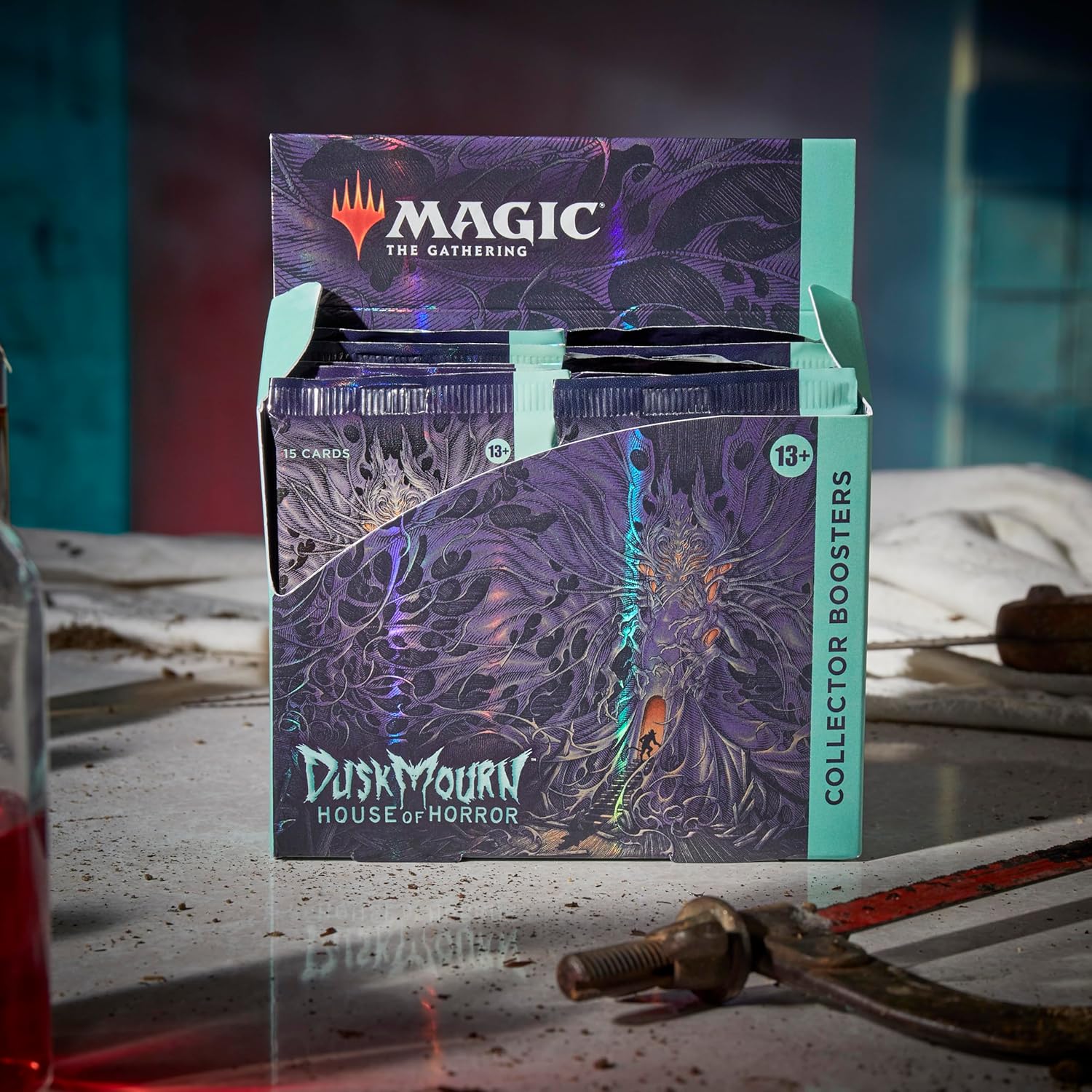 Magic: The Gathering Duskmourn: Casa del Horror – Caja de Sobres de Coleccionista