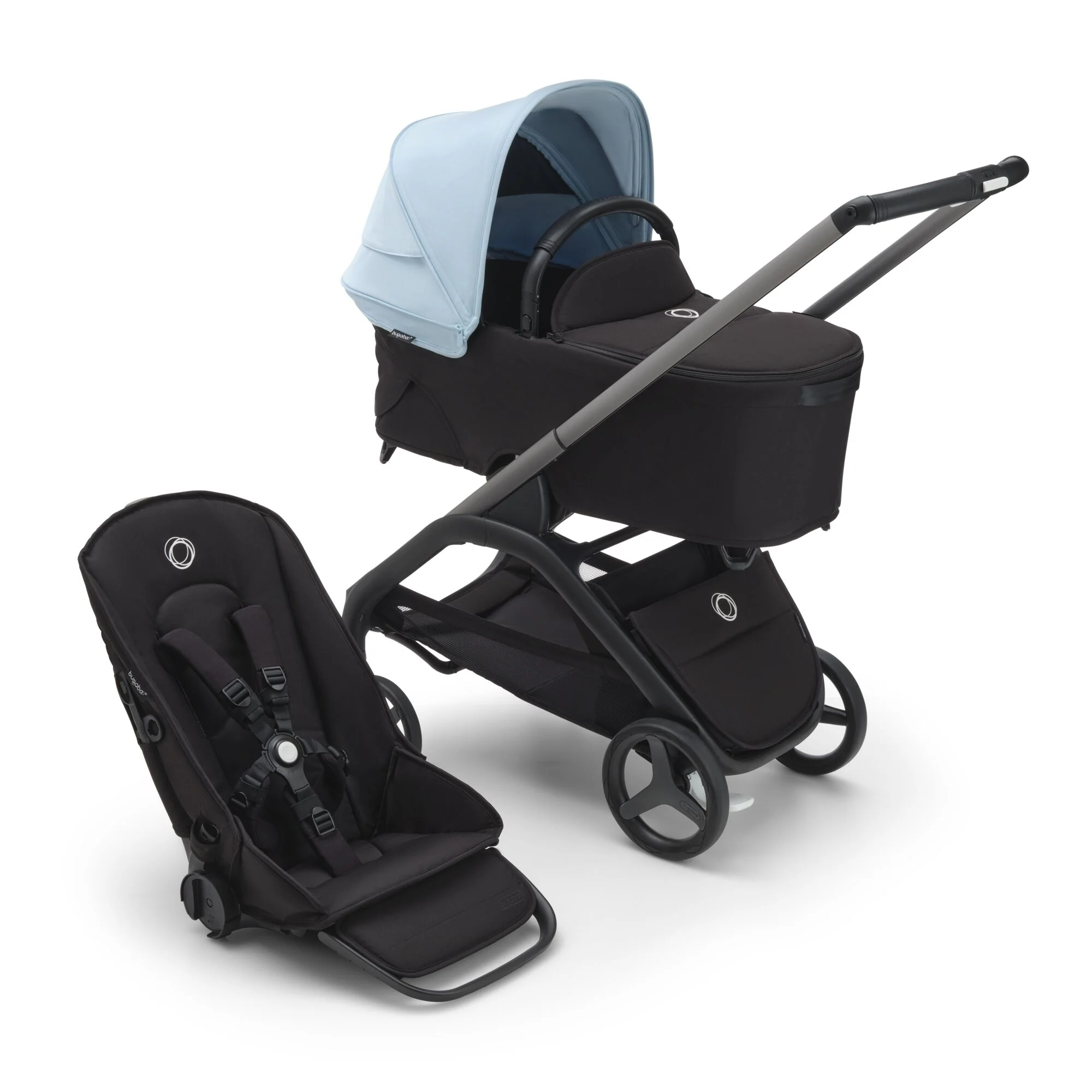 2025 Bugaboo Dragonfly Cochecito Completo con Capazo - Preventa