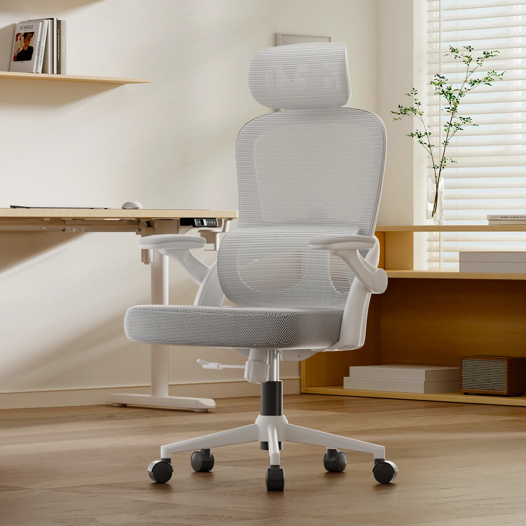 2025 Silla de Oficina Ergonómica Sihoo M102C con Soporte Lumbar de Nivel Superior
