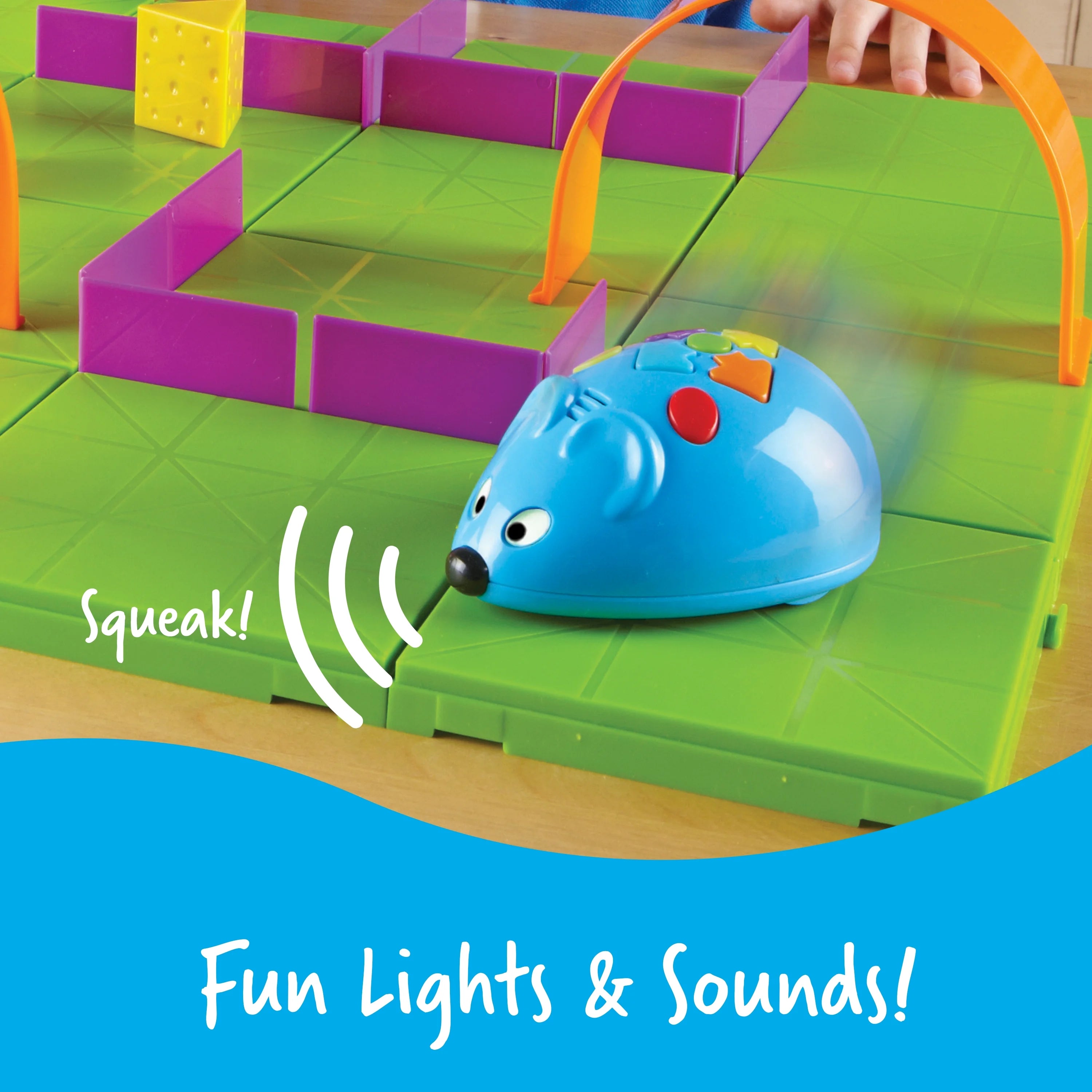 Learning Resources Robot Mouse STEM Activity Set, Juguetes de Ingeniería, Edades 4+