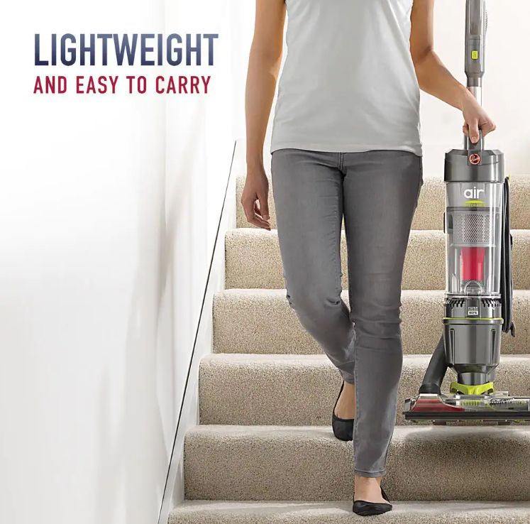 2025 Aspiradora vertical sin bolsa para pelos de mascotas HOOVER UH72400 WindTunnel Air Steerable