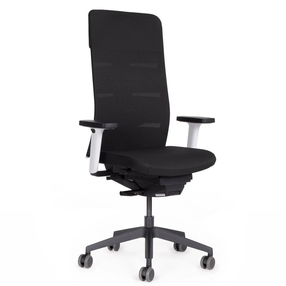 2025 Silla de Oficina Ergonómica con Respaldo de Malla Lento Agilis Matrix MT13 EDICIÓN ESPECIAL Pure Black