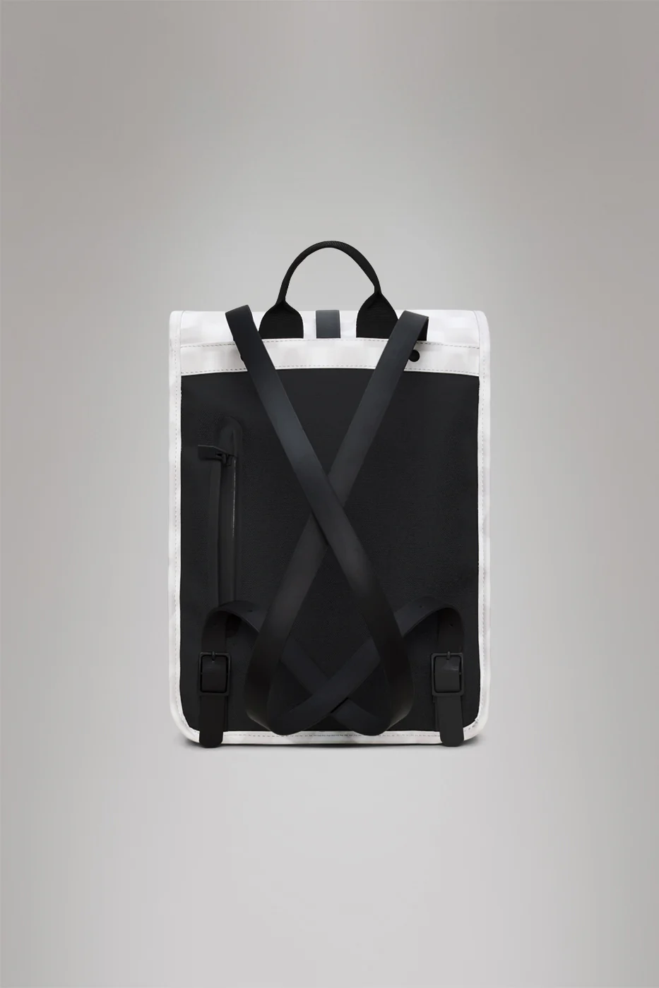 2025 Rolltop Rucksack Mini – Mochila Urbana Compacta e Impermeable con Cierre de Mosquetón – Tejido PU – Ideal para Desplazamientos Diarios