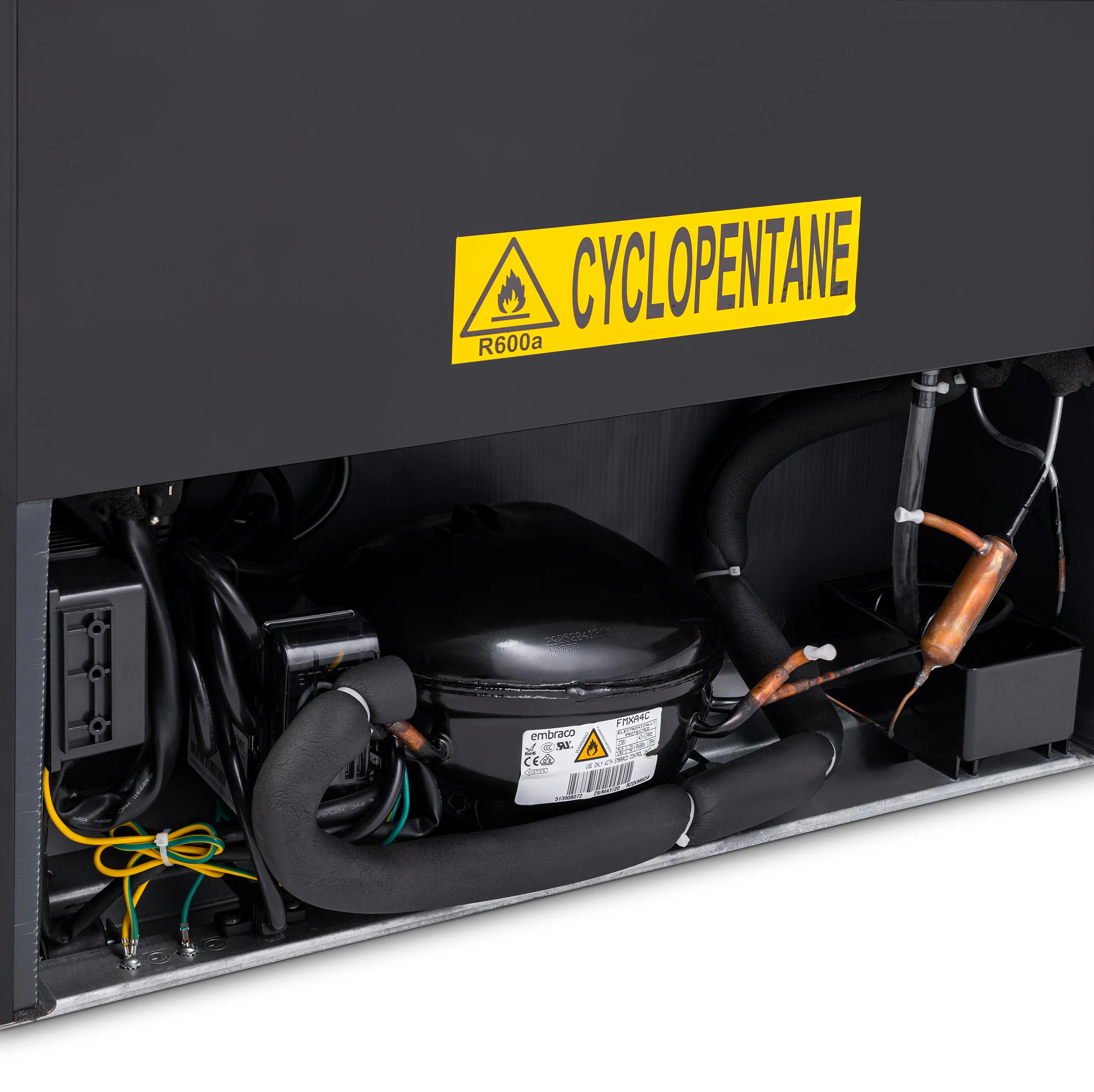 2025 Refrigerador de Vinos Independiente Newair® de Acero Inoxidable – 76 Botellas – 23