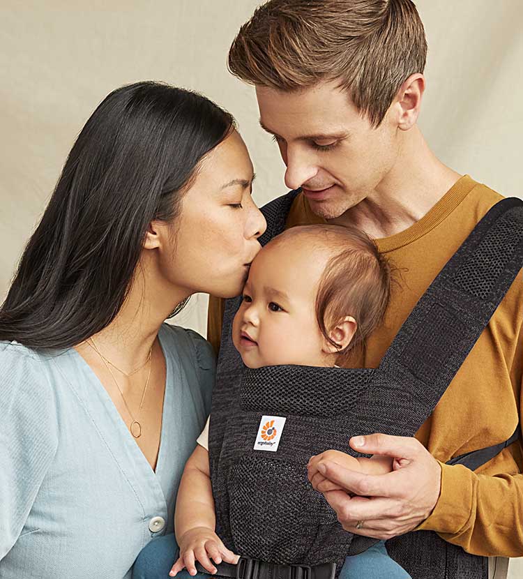 2025 Portabebés « Aerloom » Negro Carbón