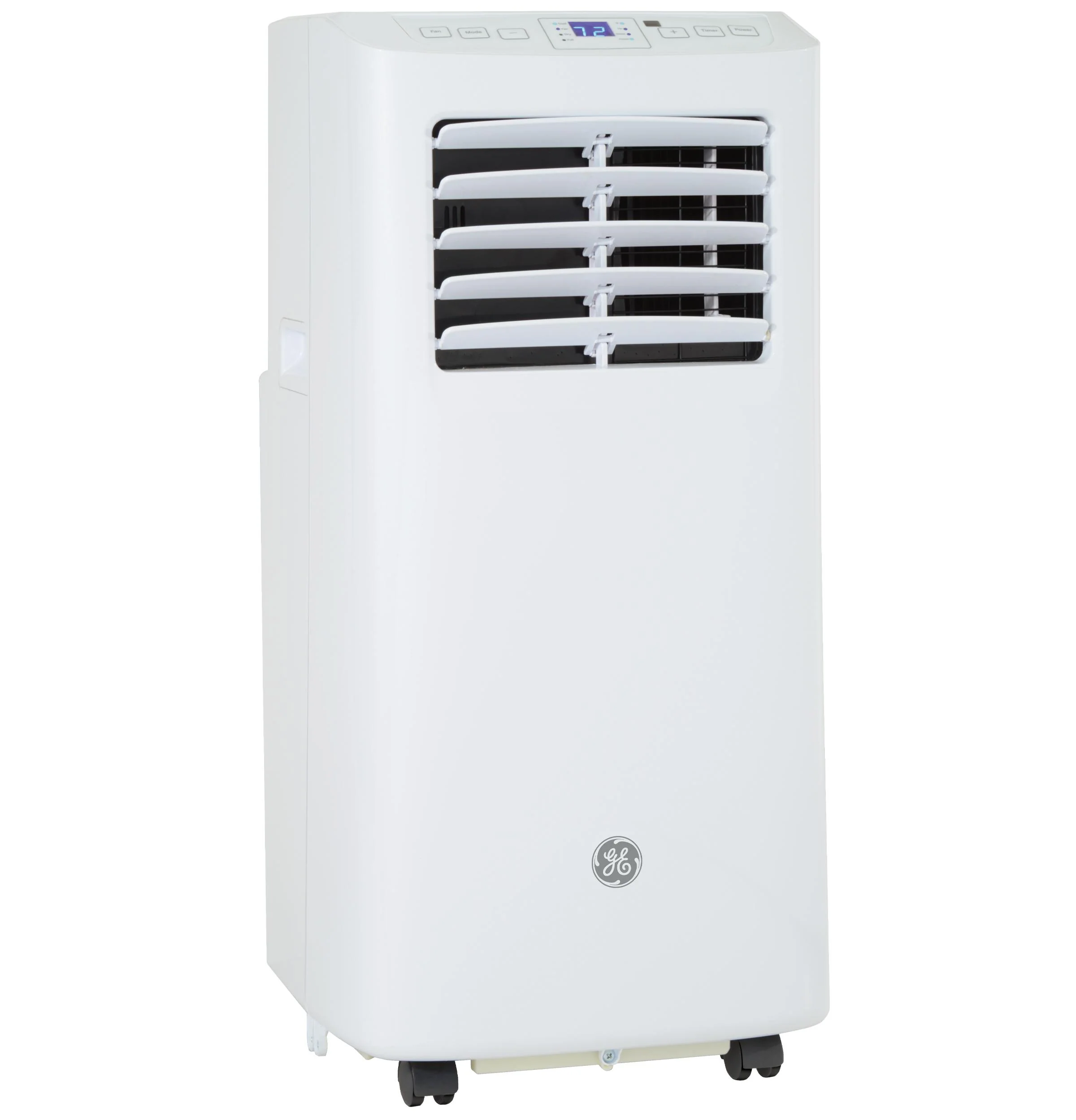 2025 GE Appliances APFD05JASW – Aire Acondicionado Portátil de 5 100 BTU con Deshumidificador y Control Remoto (Blanco)