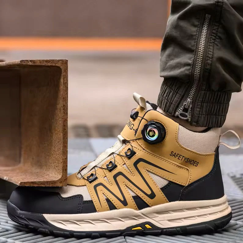 Buty męskie trapery skórzane - wytrzymałe obuwie na co dzień i outdoor