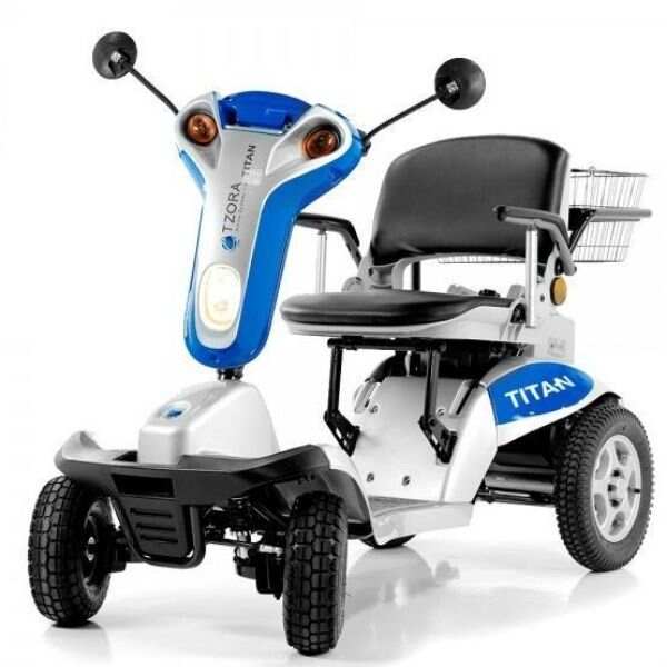 2025 Scooter de Movilidad Plegable de 4 Ruedas Tzora Titan Hummer XL