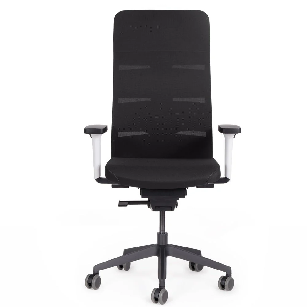 2025 Silla de Oficina Ergonómica con Respaldo de Malla Lento Agilis Matrix MT13 EDICIÓN ESPECIAL Pure Black
